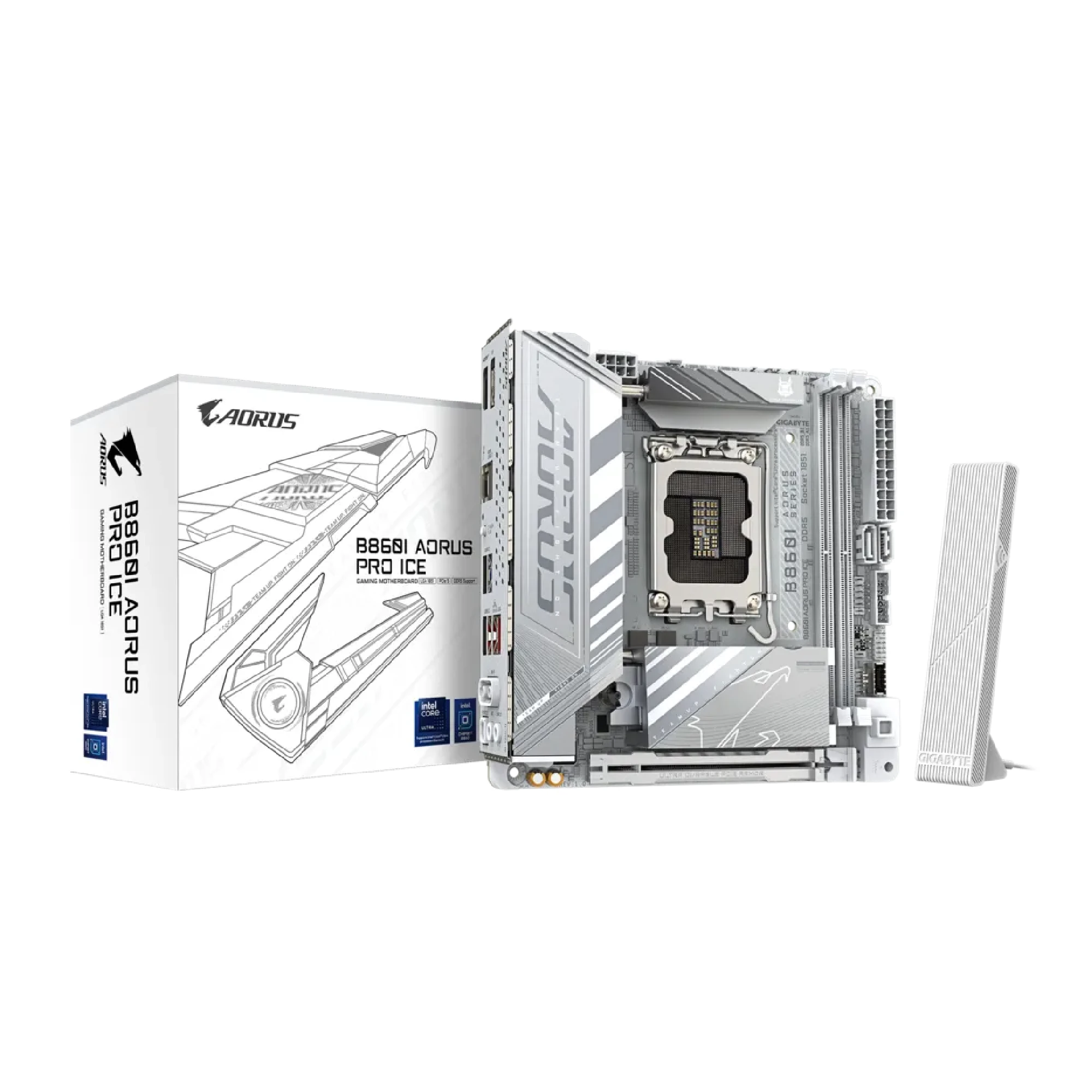 Купити Материнська плата GIGABYTE B860I AORUS PRO ICE - фото 5