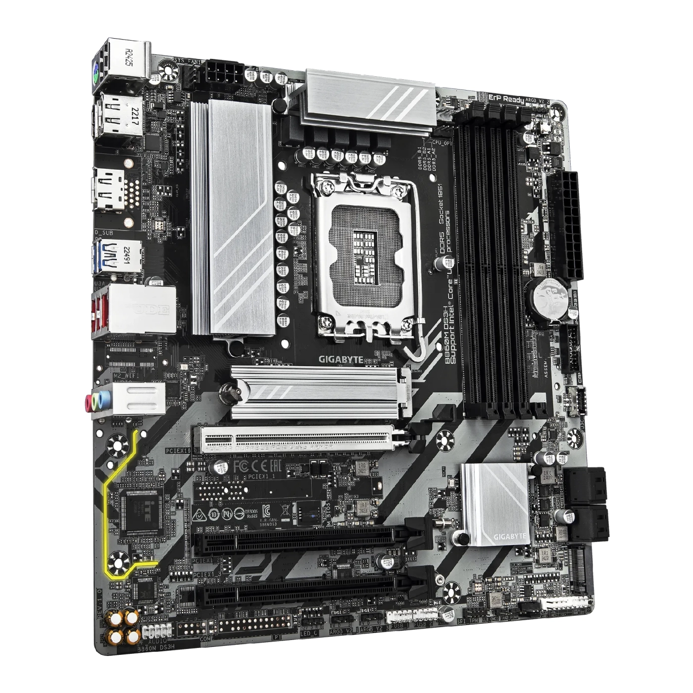 Купити Материнська плата GIGABYTE B860M DS3H - фото 1