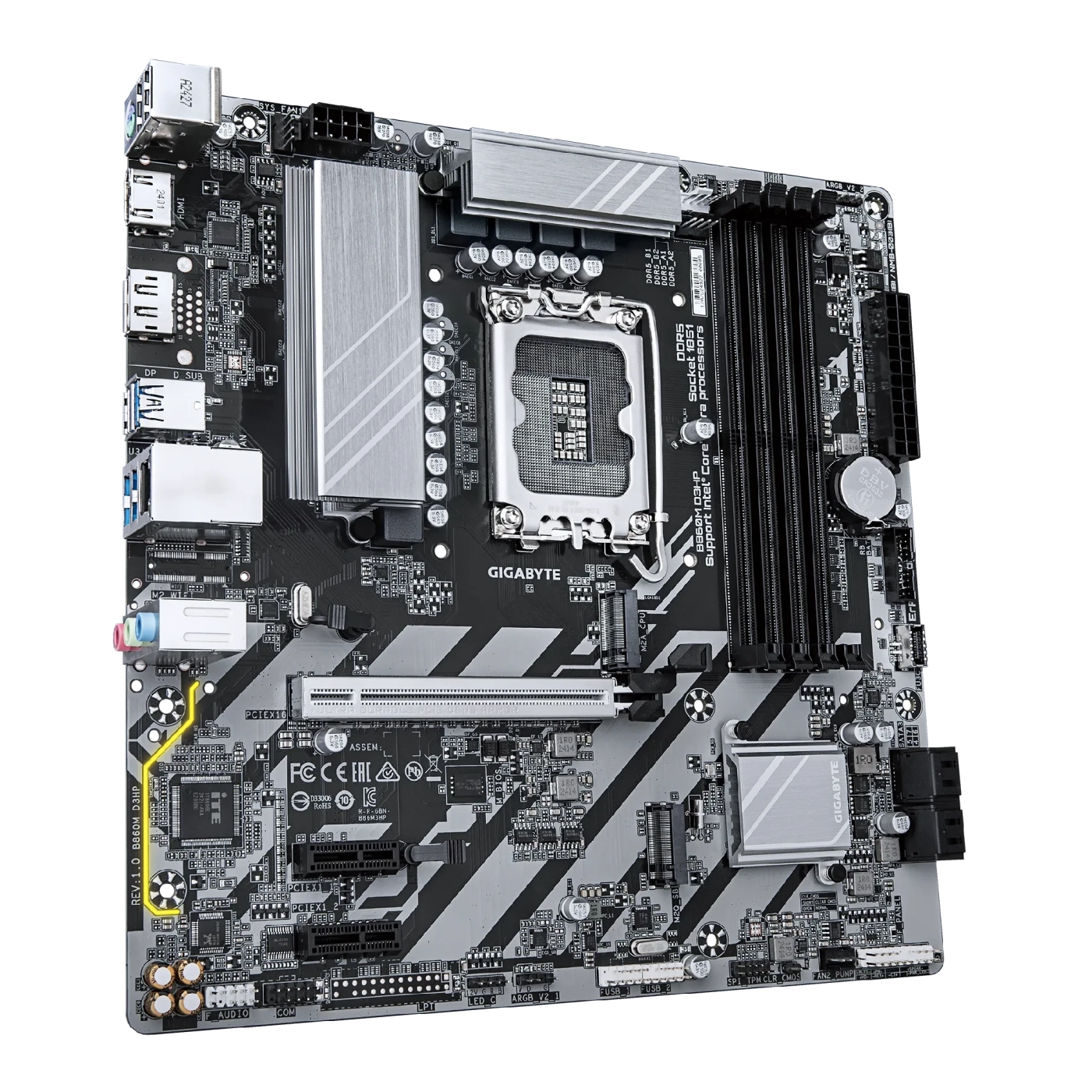Купить Материнская плата GIGABYTE B860M D3HP - фото 1