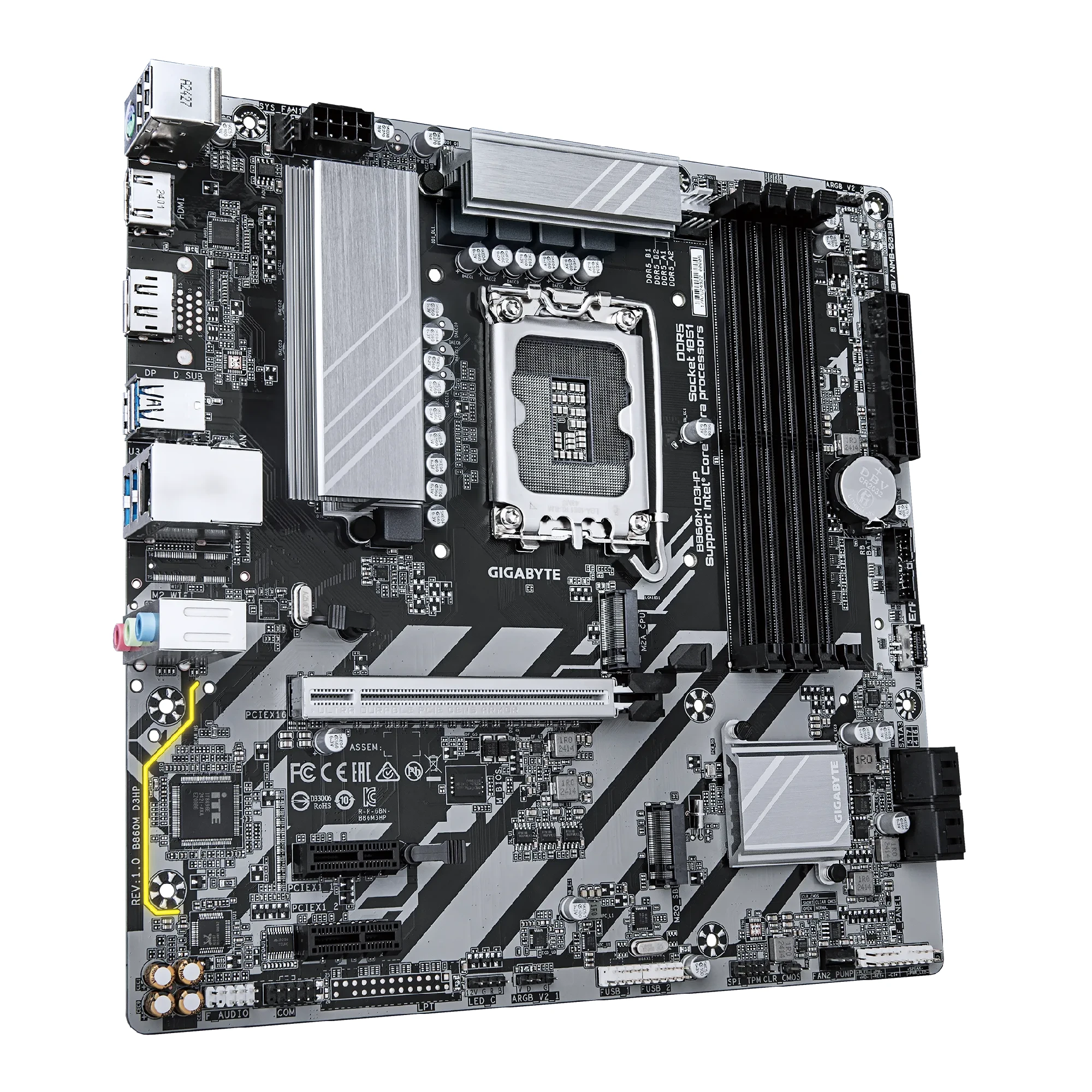 Купить Материнская плата GIGABYTE B860M D3HP - фото 1