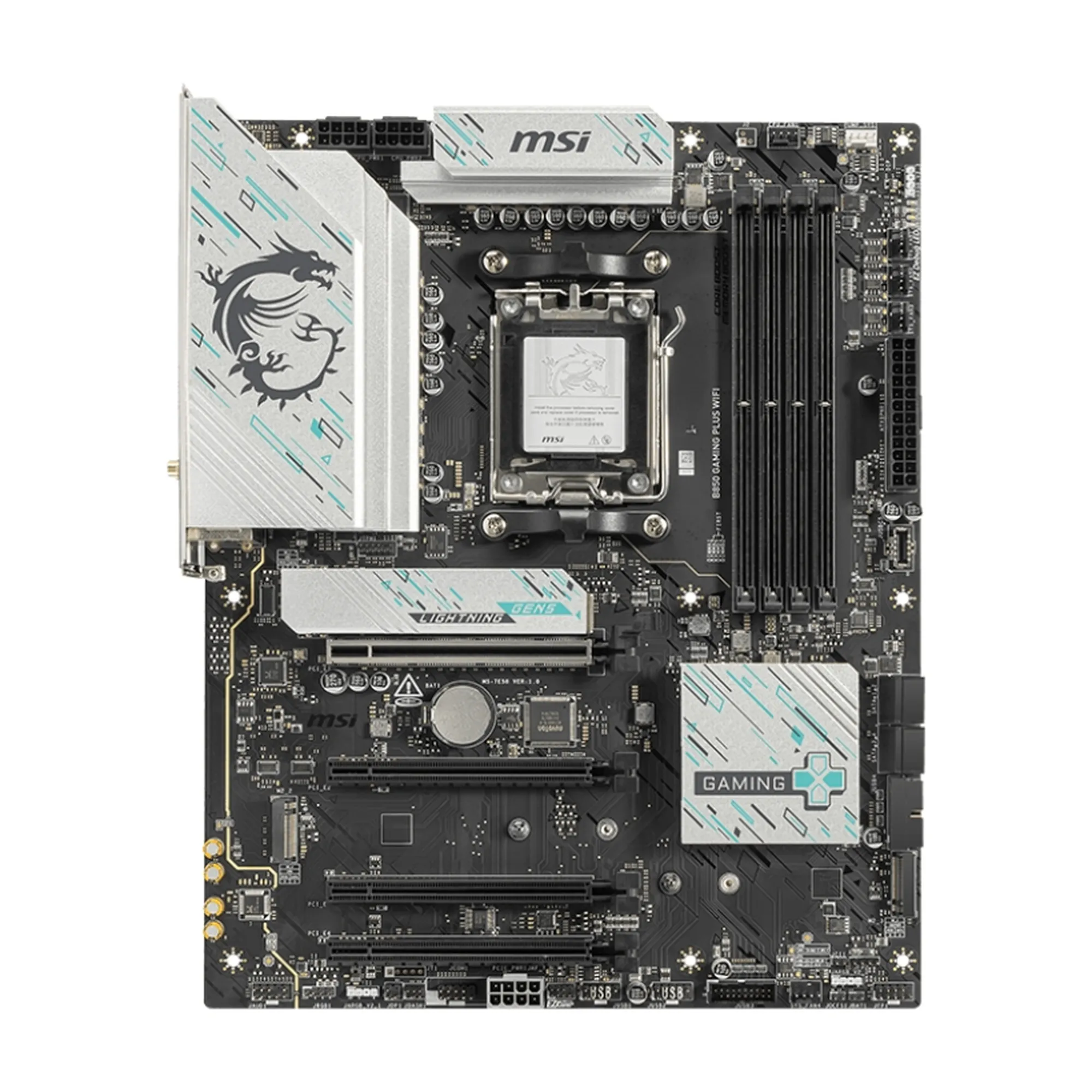 Купити Материнська плата MSI B850 GAMING PLUS WIFI - фото 1