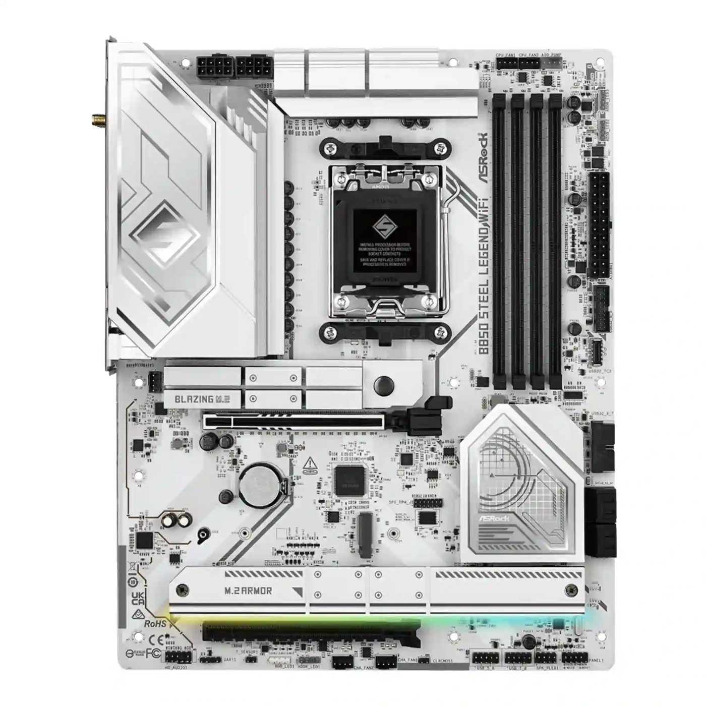 Купити Материнська плата ASRock B850 STEEL LEGEND WIFI - фото 1