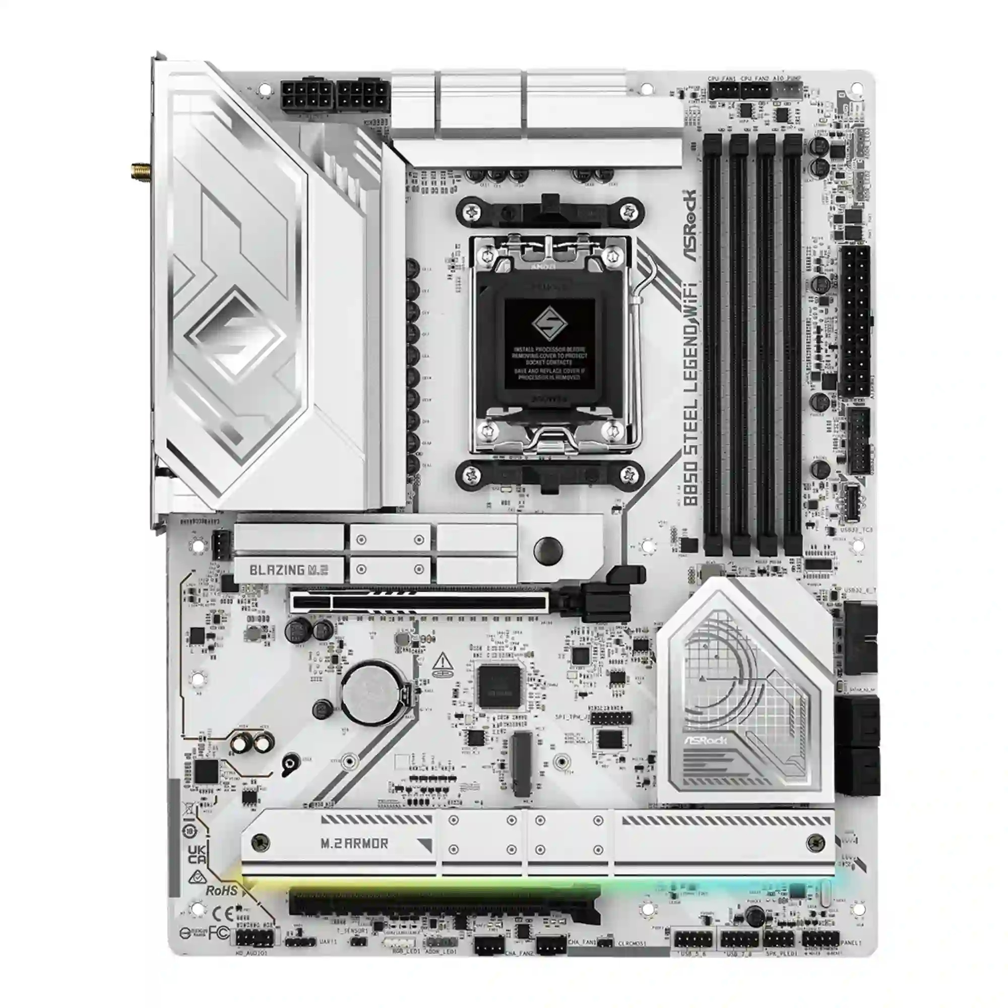 Купити Материнська плата ASRock B850 STEEL LEGEND WIFI - фото 1