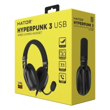 Купить Наушники HATOR HYPERPUNK 3 Hi-Res USB (ESH10) black - фото 6