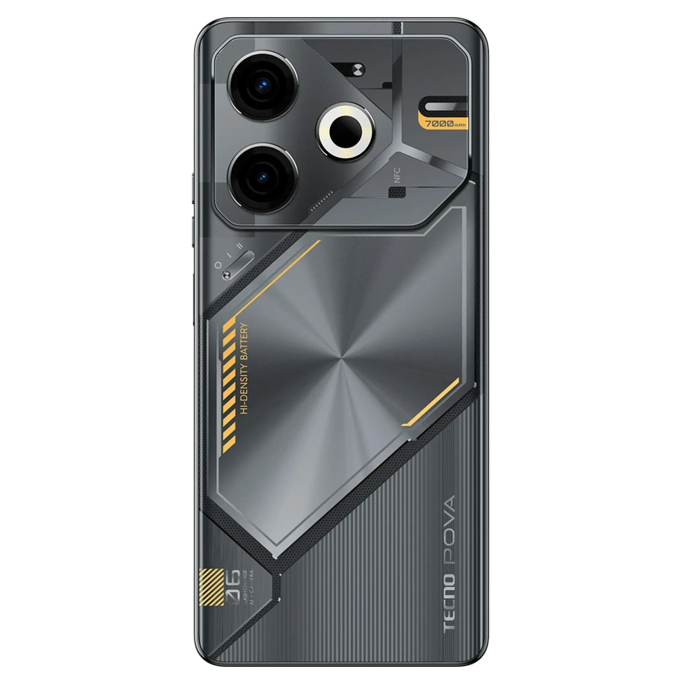 Купити Смартфон Tecno Pova 6 Neo (LI6) 8/256GB (4894947021022) Speed Black - фото 3