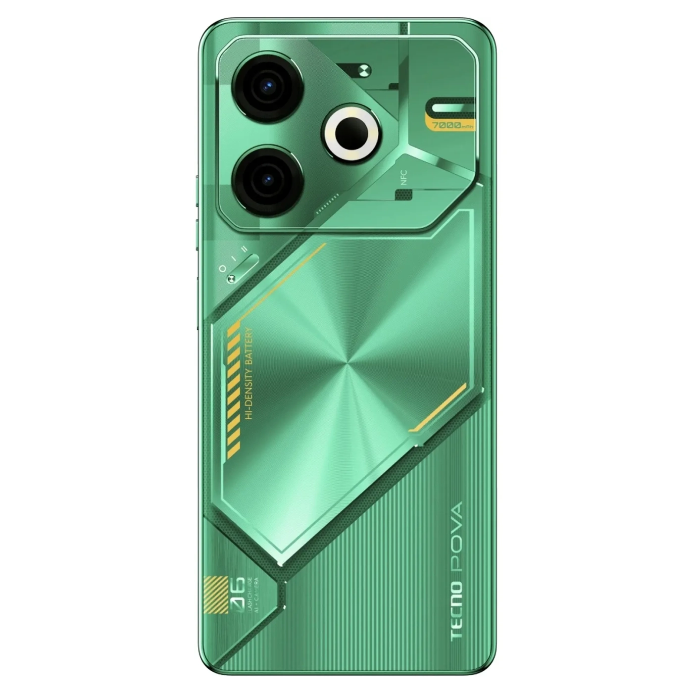 Купить Смартфон Tecno Pova 6 Neo (LI6) 8/128GB (4894947021039) Comet Green - фото 2