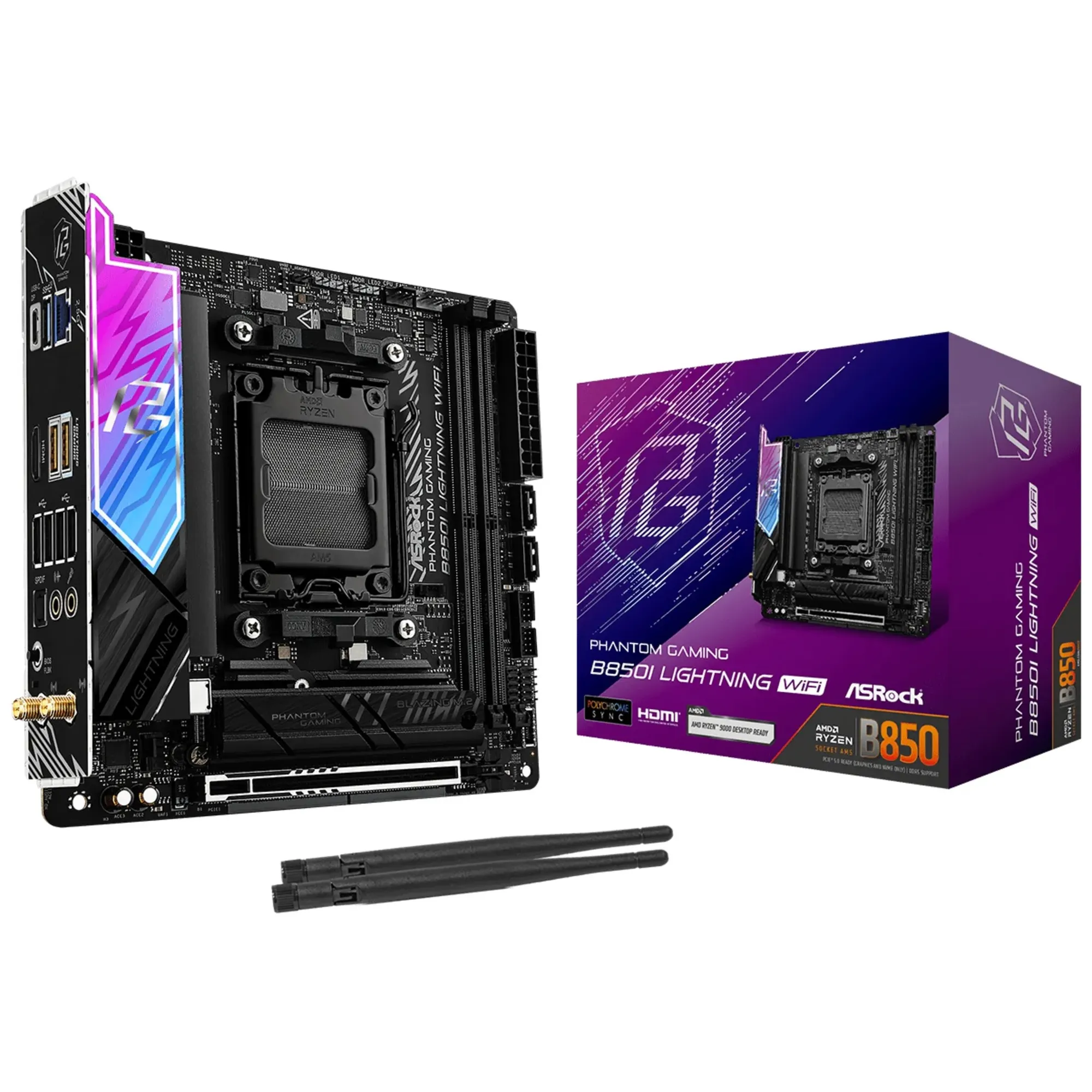 Купить Материнская плата ASRock B850I LIGHTNING WIFI - фото 1