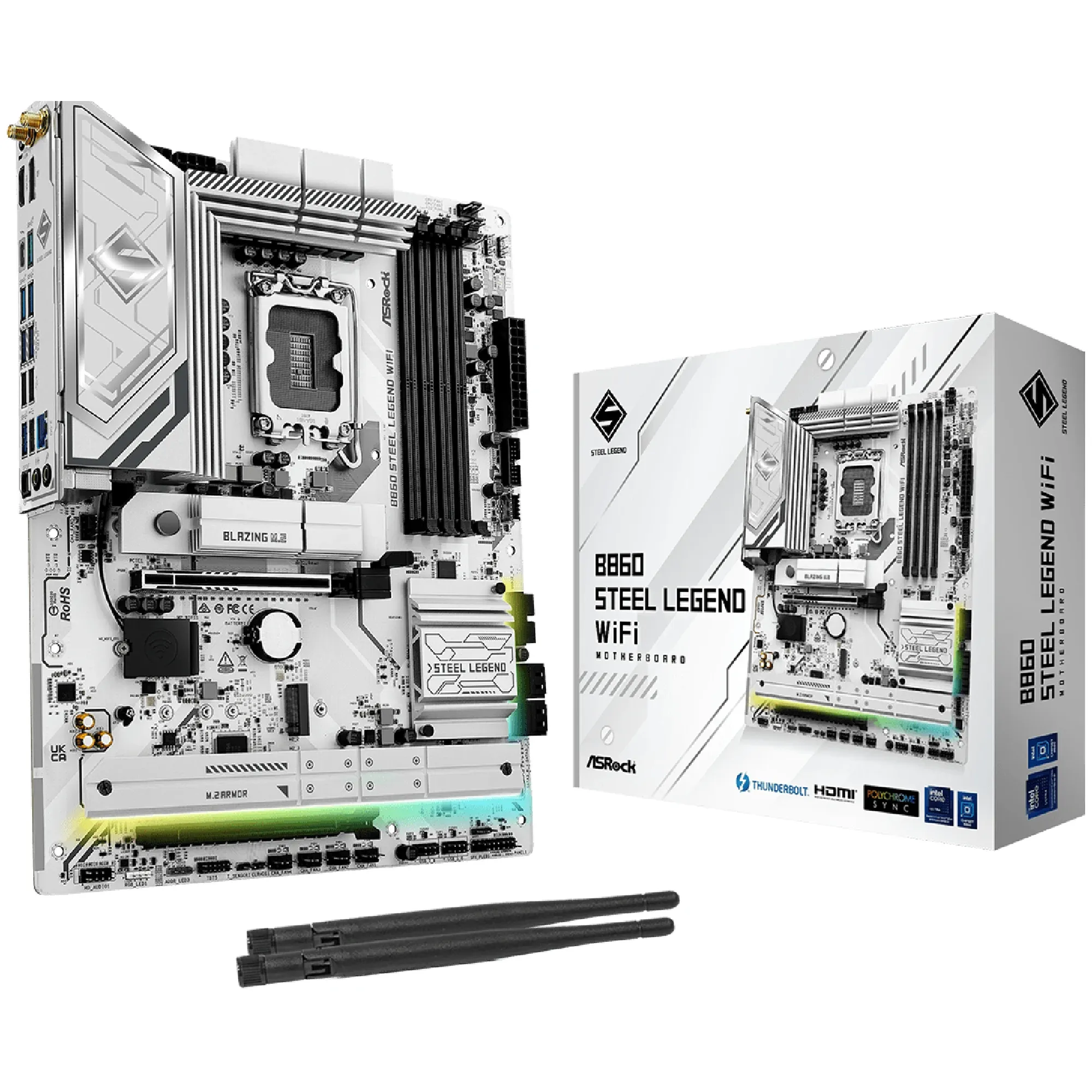 Купити Материнська плата ASRock B860 Steel Legend WiFi - фото 1