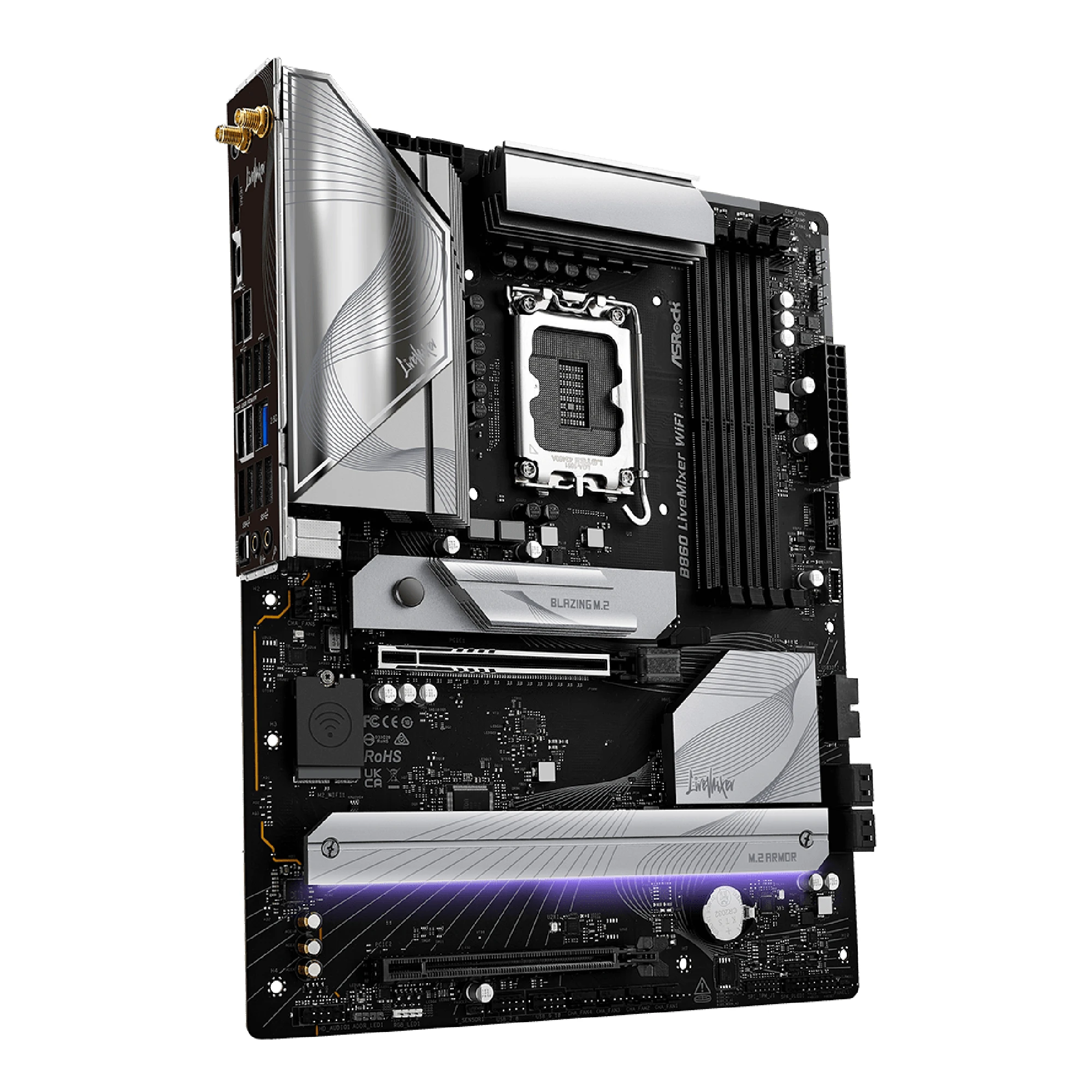 Купити Материнська плата ASRock B860 LiveMixer WiFi - фото 1