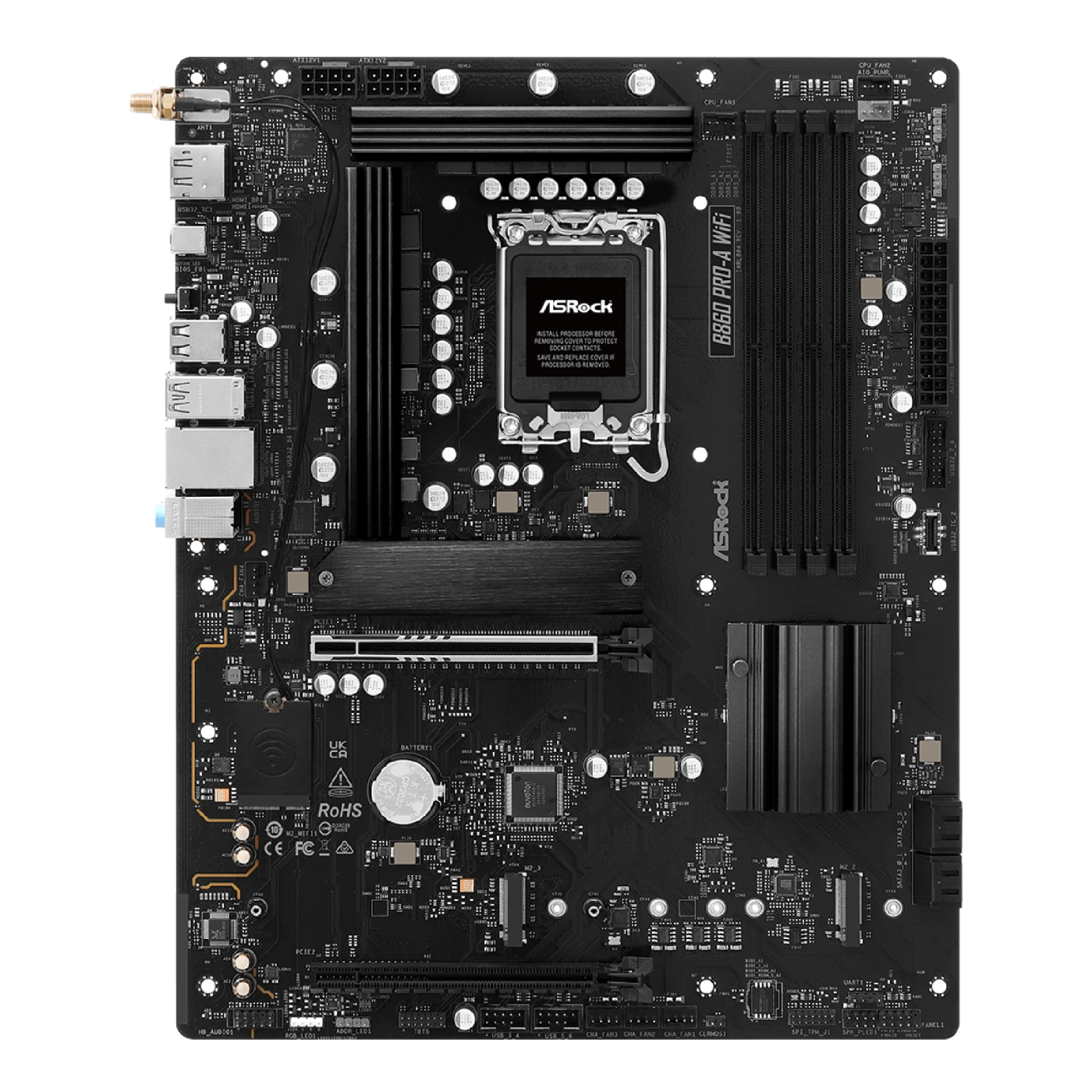 Купити Материнська плата ASRock B860 PRO-A WIFI - фото 3