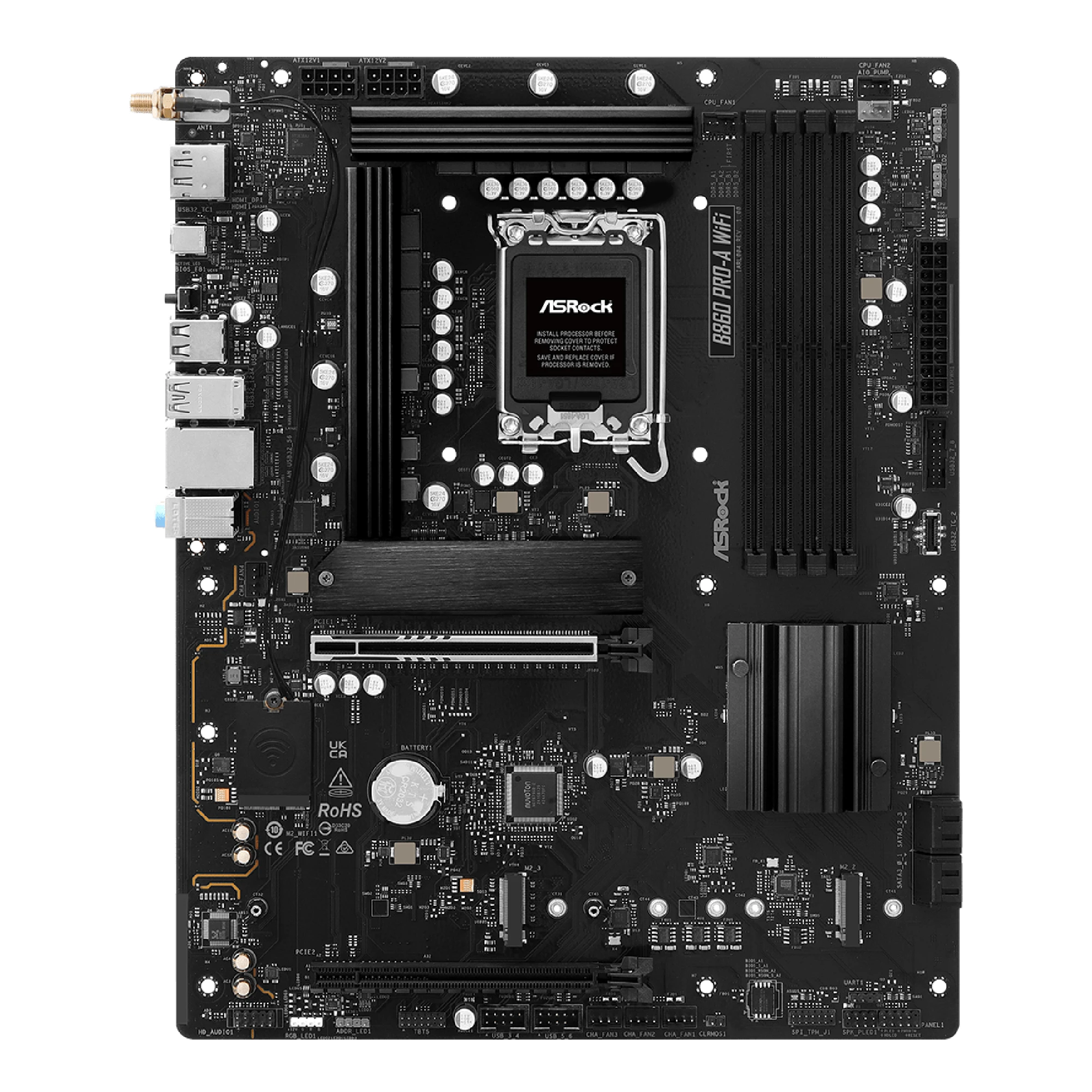 Купити Материнська плата ASRock B860 PRO-A WIFI - фото 3