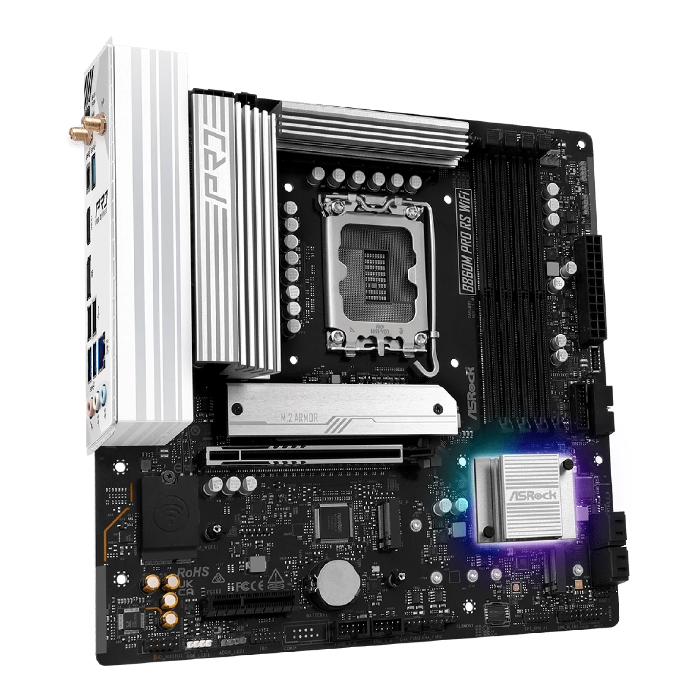 Купити Материнська плата ASRock B860M Pro RS WiFi - фото 3