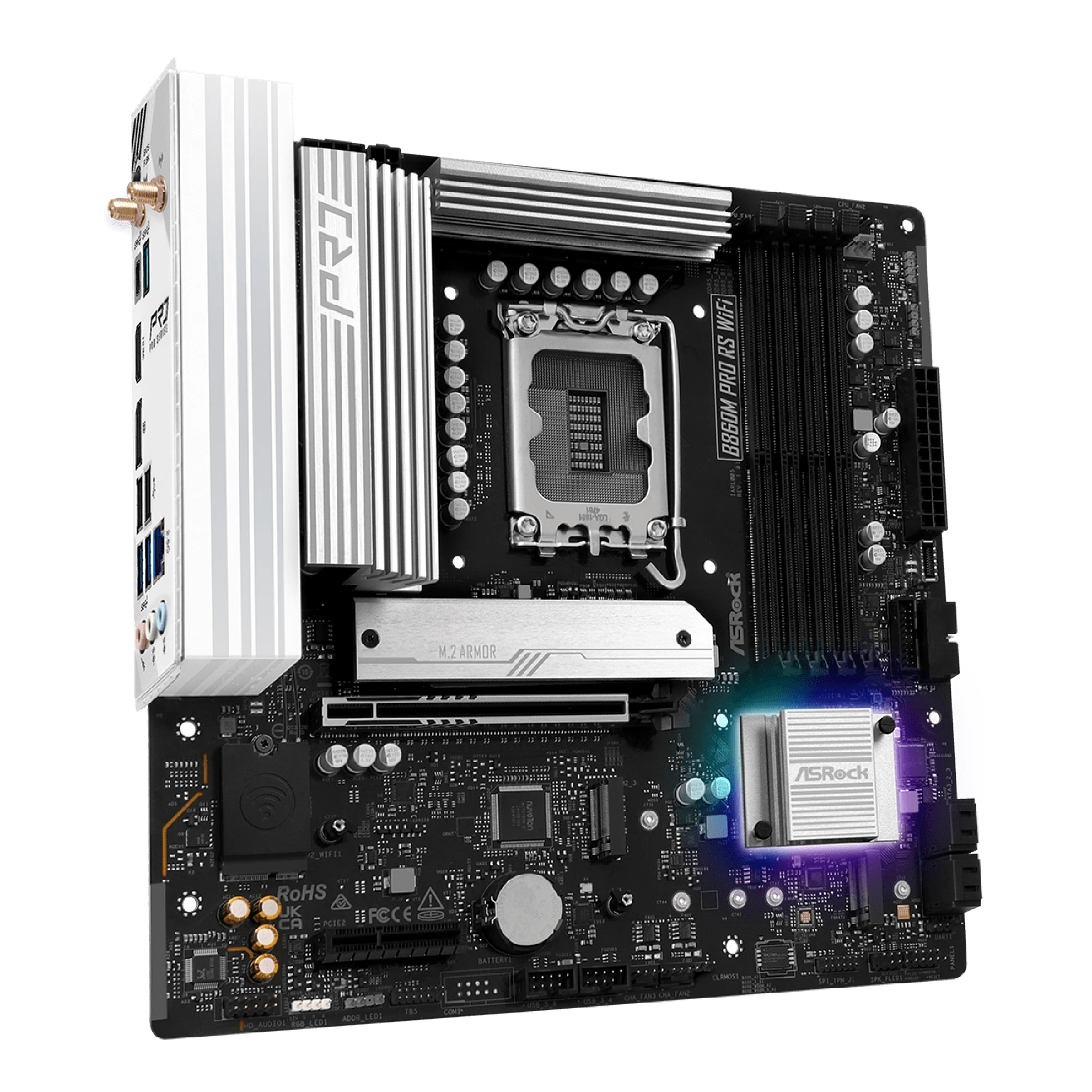 Купити Материнська плата ASRock B860M Pro RS WiFi - фото 3