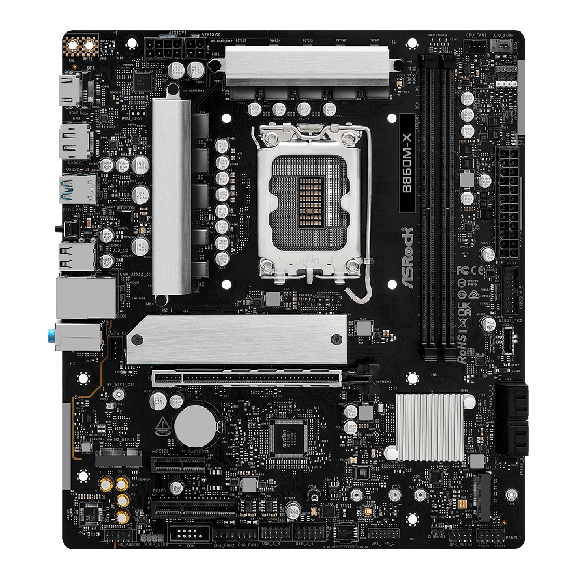 Купить Материнская плата ASRock B860M-X - фото 1