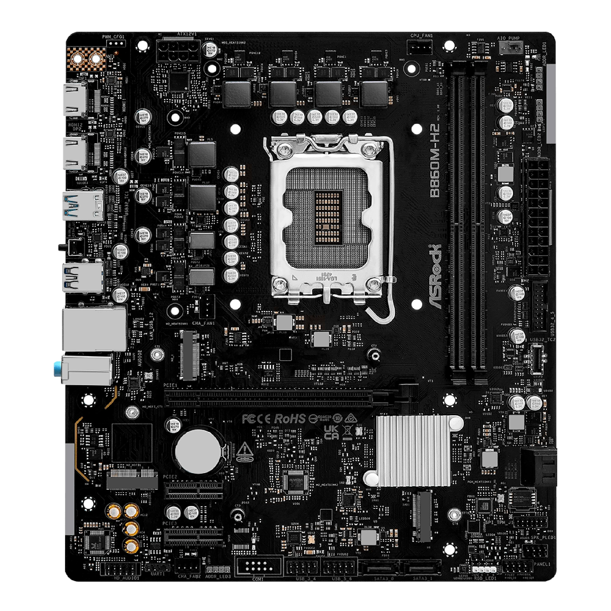 Купити Материнська плата ASRock B860M-H2 - фото 1