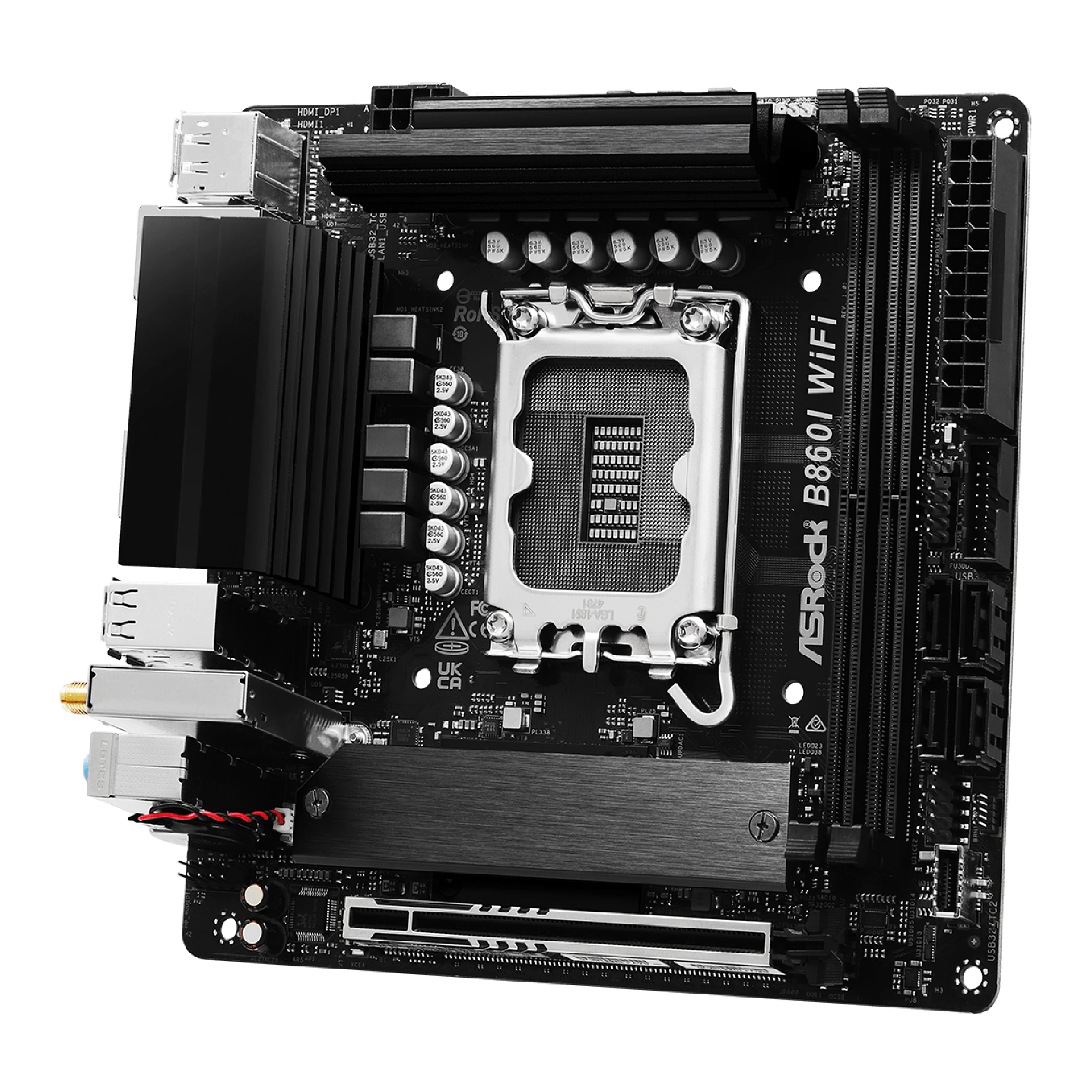 Купити Материнська плата ASRock B860I WIFI - фото 4