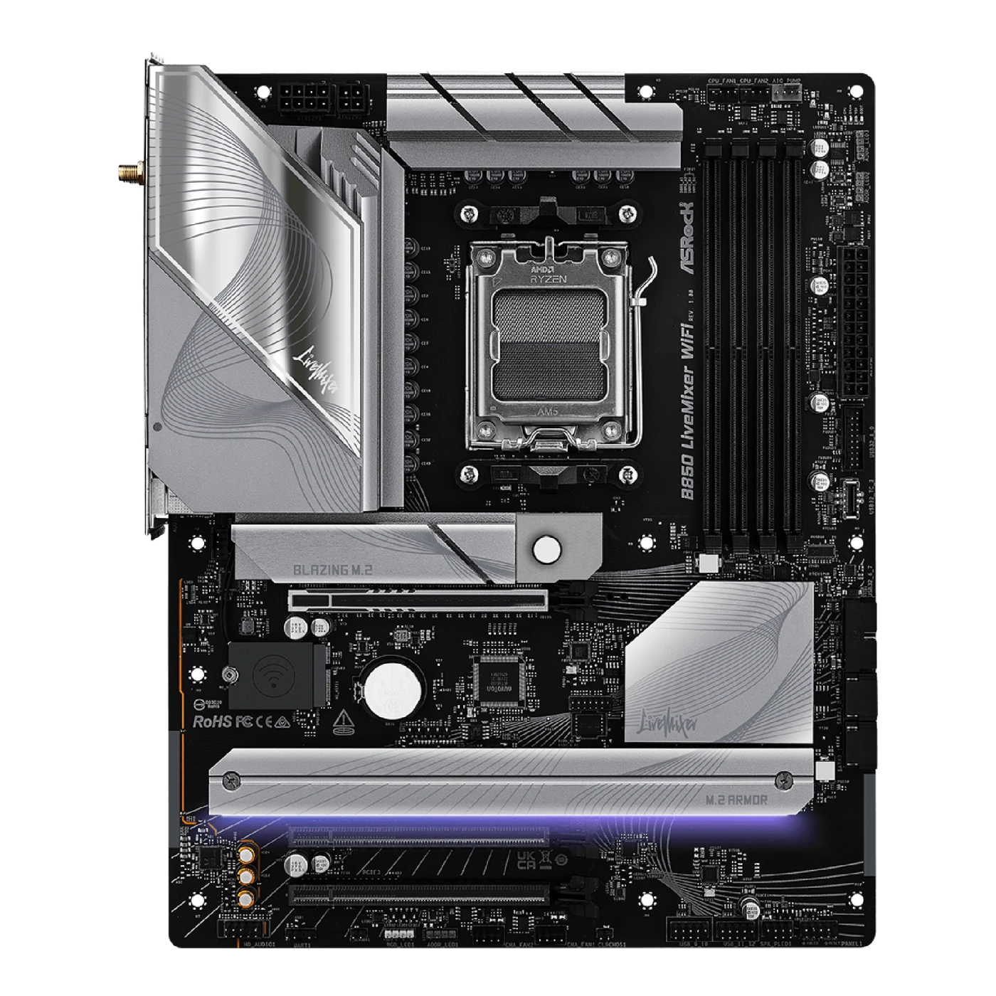 Купить Материнская плата ASRock B850 LiveMixer WiFi - фото 1