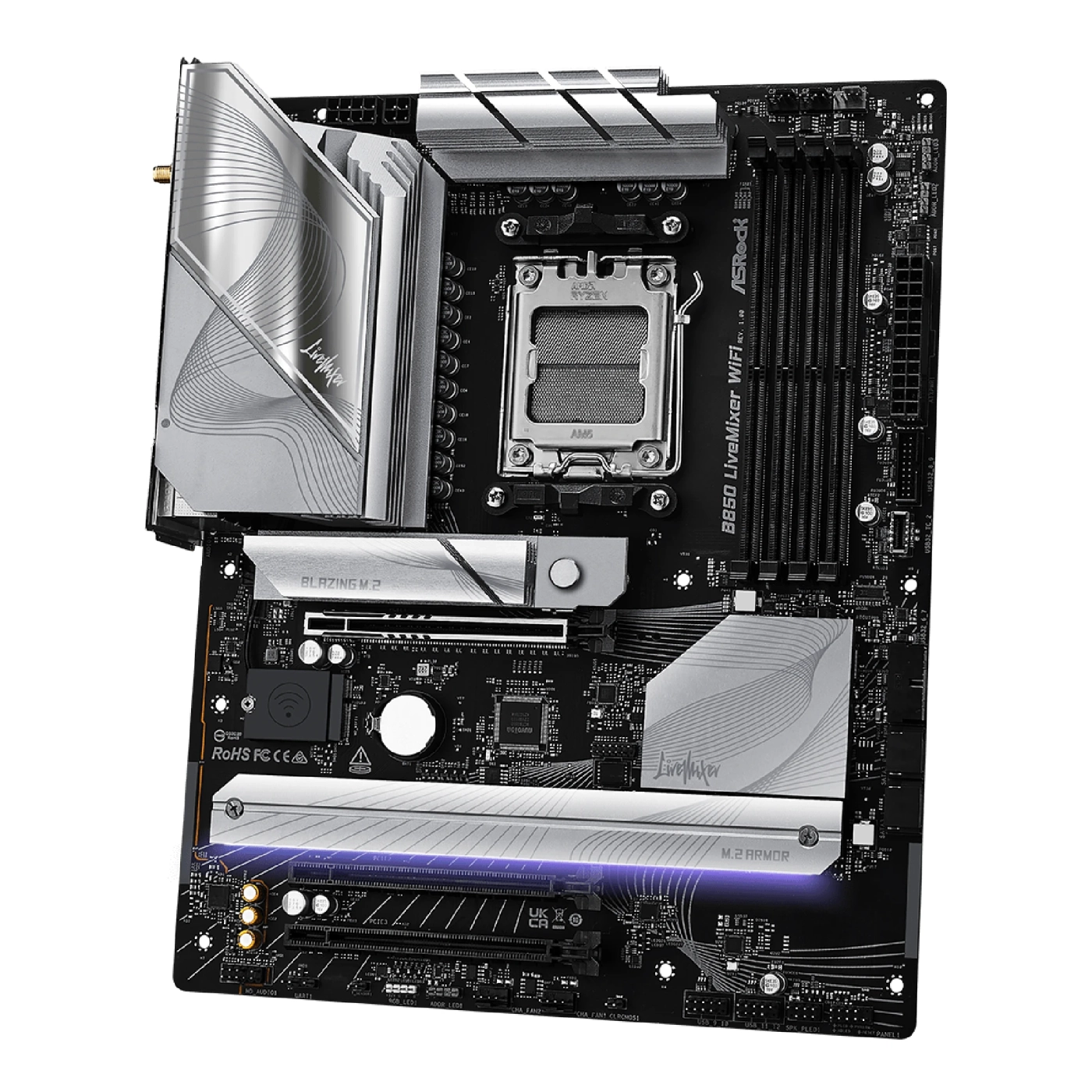 Купить Материнская плата ASRock B850 LiveMixer WiFi - фото 4