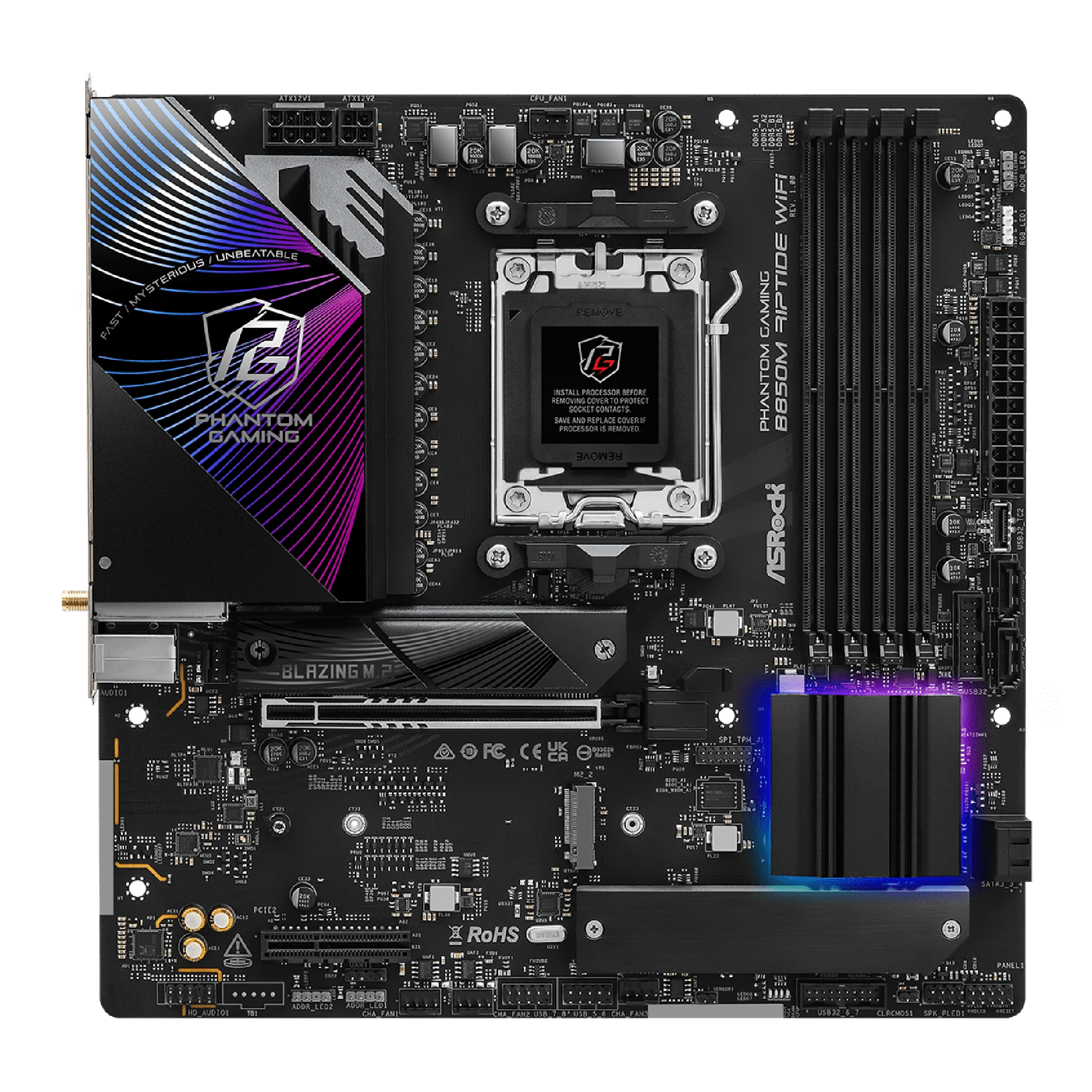Купить Материнская плата ASRock B850M Riptide WiFi - фото 1