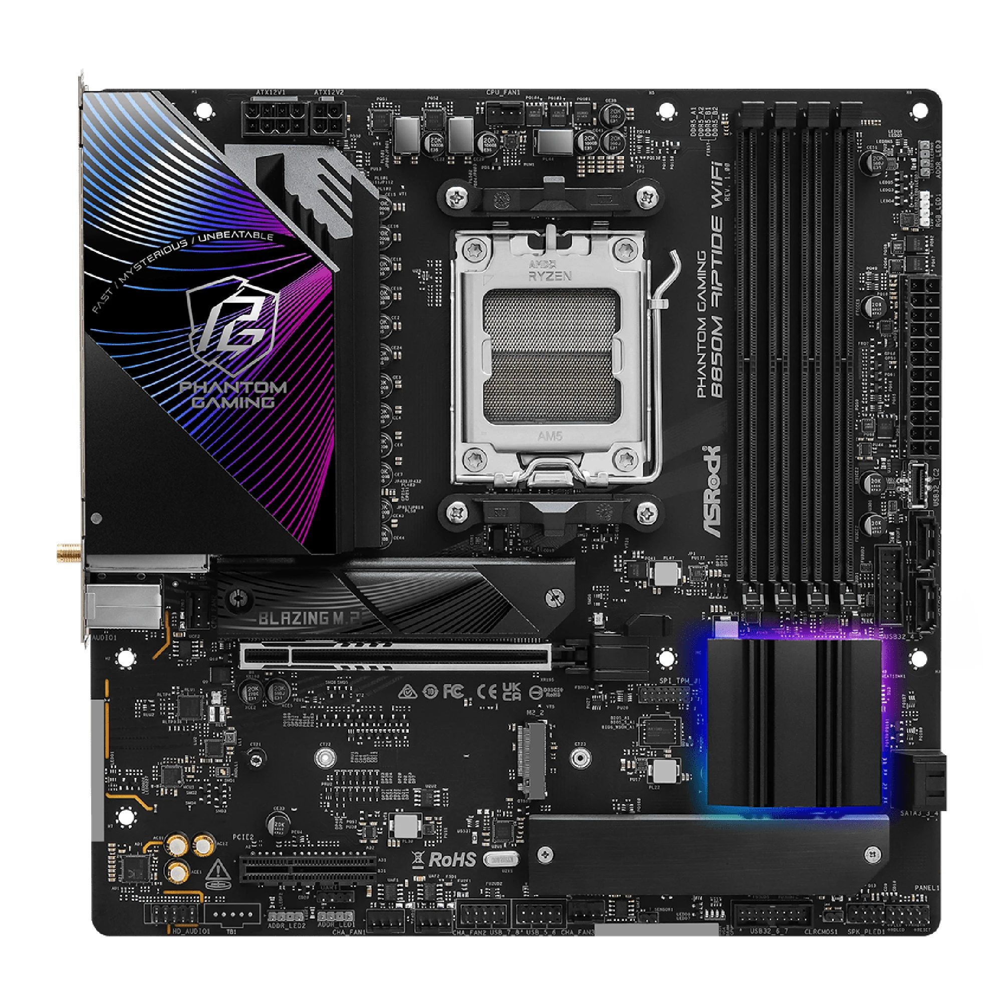 Купить Материнская плата ASRock B850M Riptide WiFi - фото 2