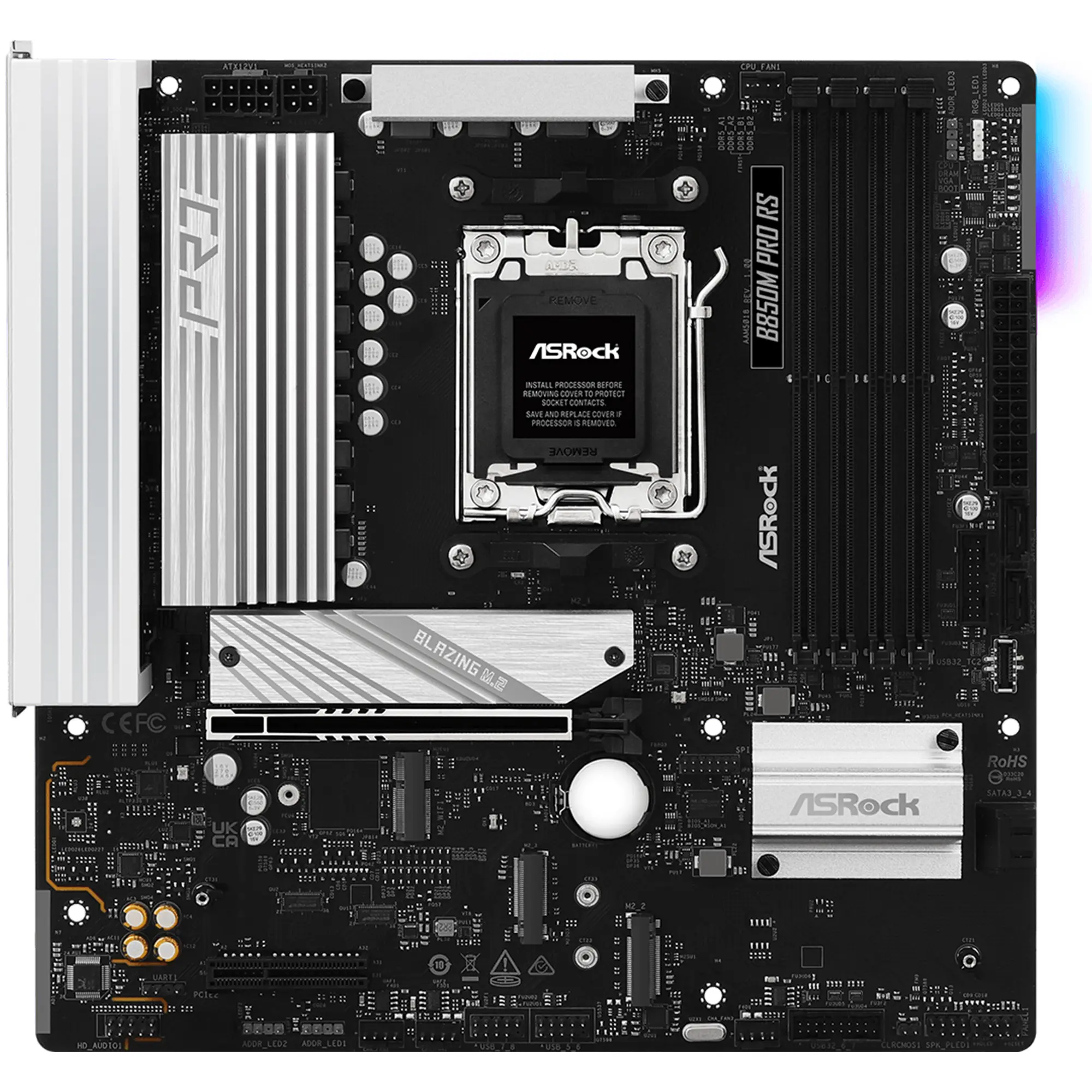 Купить Материнская плата ASRock B850M PRO RS - фото 1