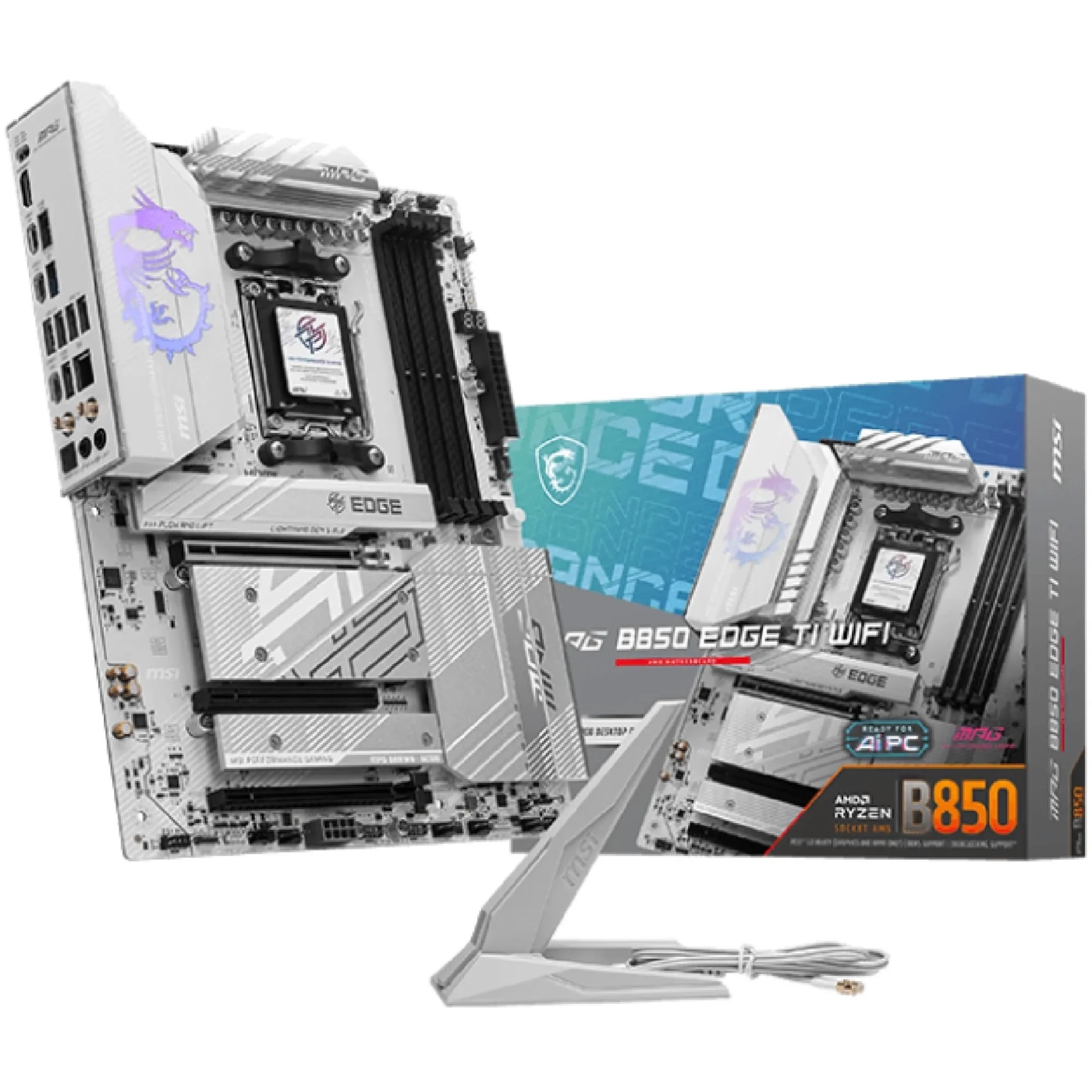 Купить Материнская плата MSI MPG B850 EDGE TI WIFI - фото 1