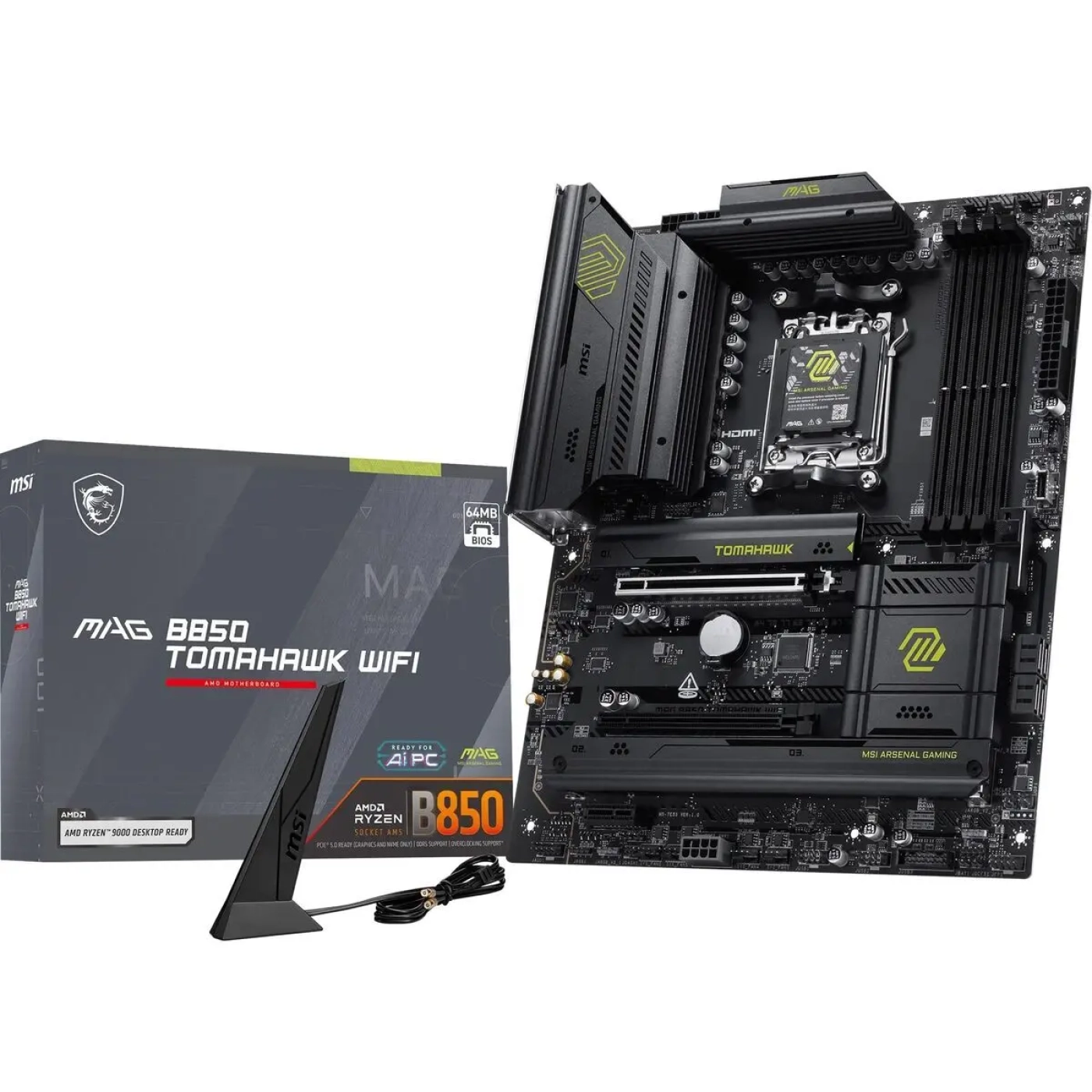 Купить Материнская плата MSI MAG B850 TOMAHAWK MAX WIFI - фото 1