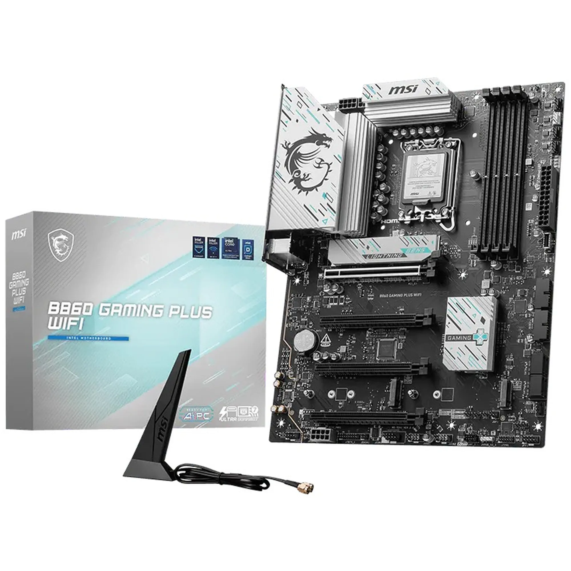 Купити Материнська плата MSI B860 GAMING PLUS WIFI - фото 1