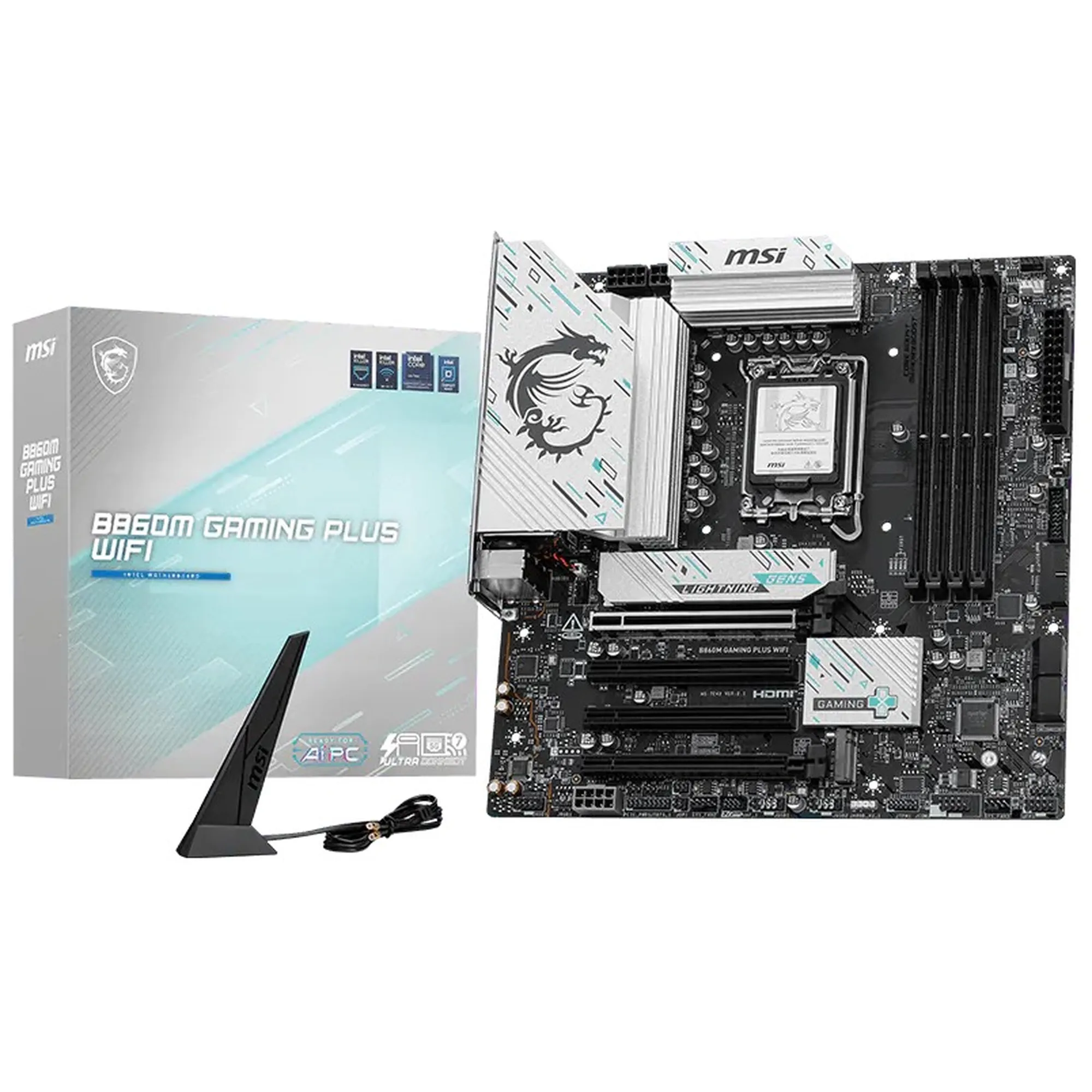Купити Материнська плата MSI B860M GAMING PLUS WIFI - фото 1