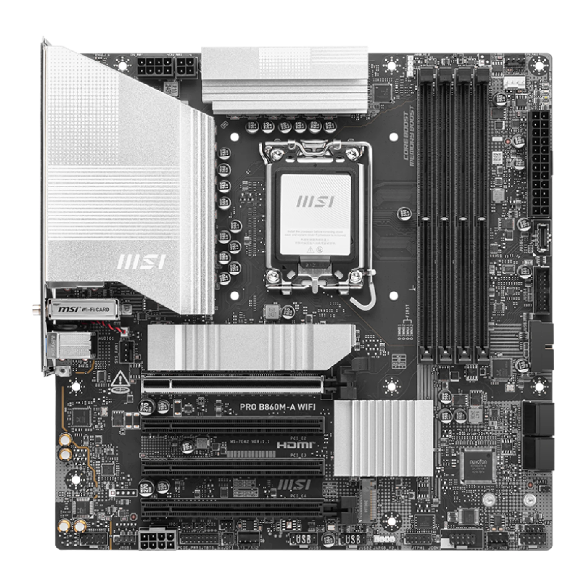 Купити Материнська плата MSI PRO B860M-A WIFI - фото 3
