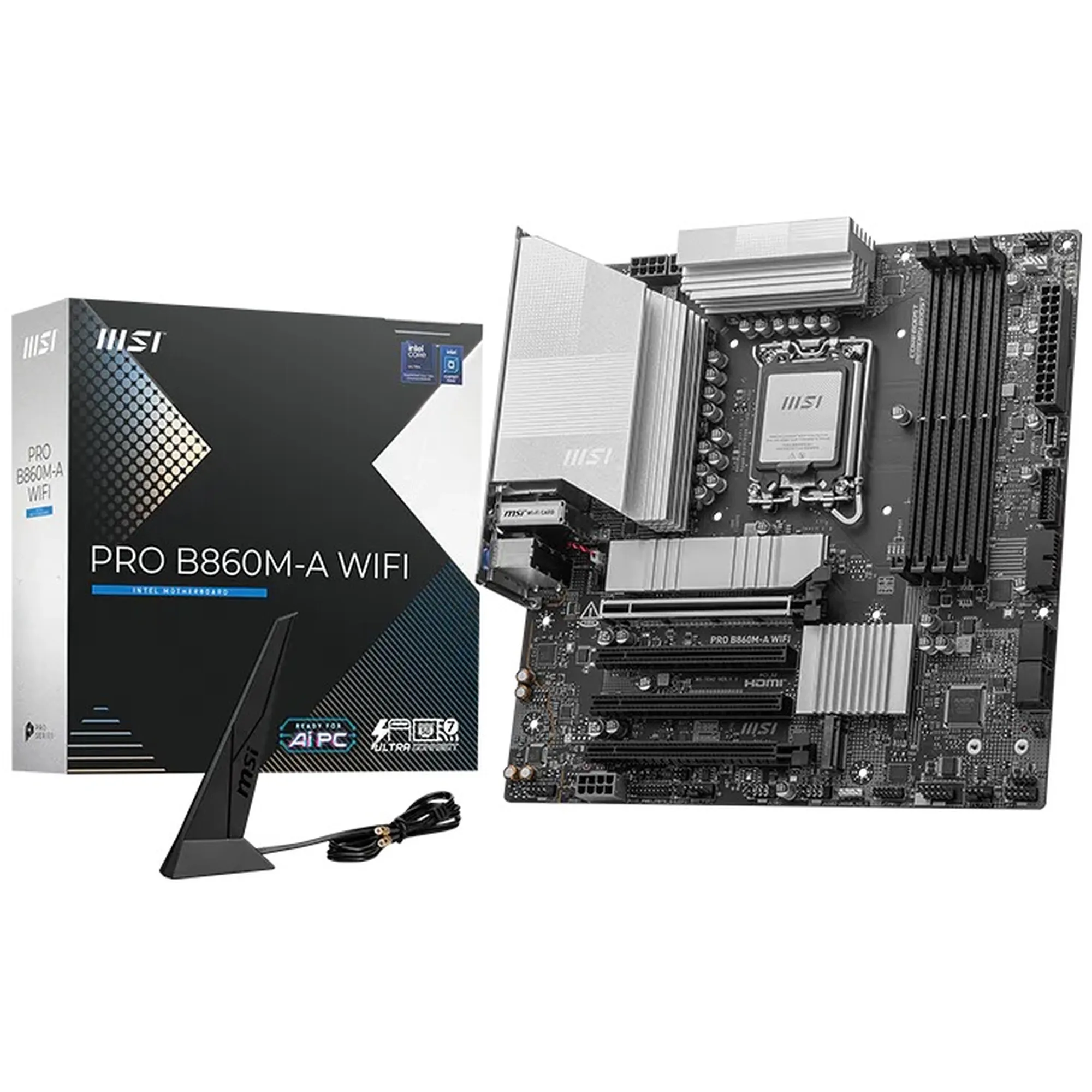Купити Материнська плата MSI PRO B860M-A WIFI - фото 1