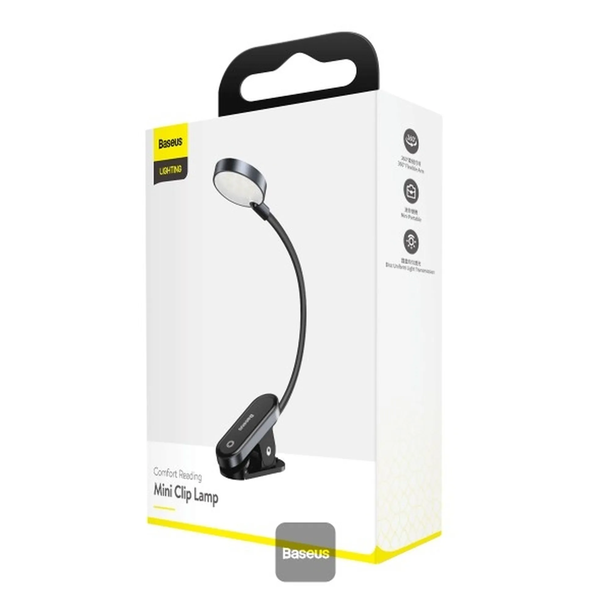 Купить Настольная лампа Baseus Comfort Reading Mini Clip (DGRAD-0G) - фото 4