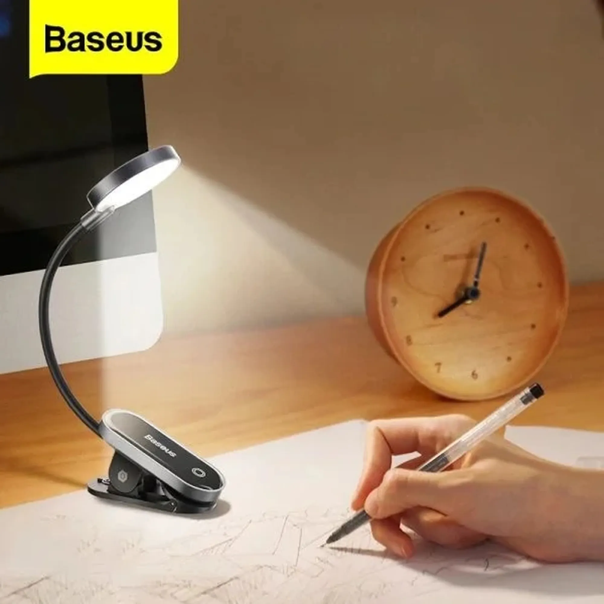 Купить Настольная лампа Baseus Comfort Reading Mini Clip (DGRAD-0G) - фото 11