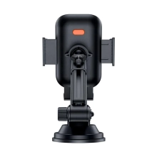 Купити Автотримач Baseus UltraControl Go Series Clamp-Type Phone Holder (Suction Cup Version) (C40361600111-00) - фото 5