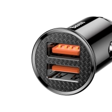 Купить Автомобильное зарядное устройство Baseus Circular Plastic Series Quick Car Charger 30W (CCALL-YD01) - фото 2