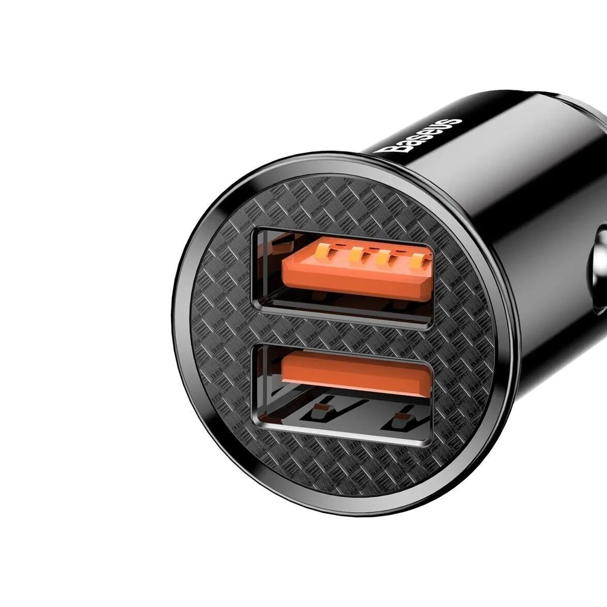 Купить Автомобильное зарядное устройство Baseus Circular Plastic Series Quick Car Charger 30W (CCALL-YD01) - фото 2