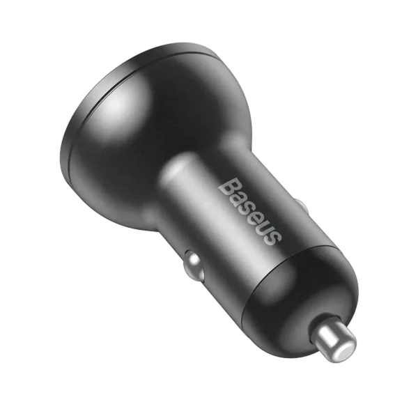 Купить Автомобильное зарядное устройство Baseus Digital Display Series Car Charger 24W (CCBX-0G) - фото 5