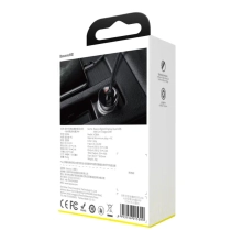 Купить Автомобильное зарядное устройство Baseus Digital Display Series Car Charger 24W (CCBX-0G) - фото 7