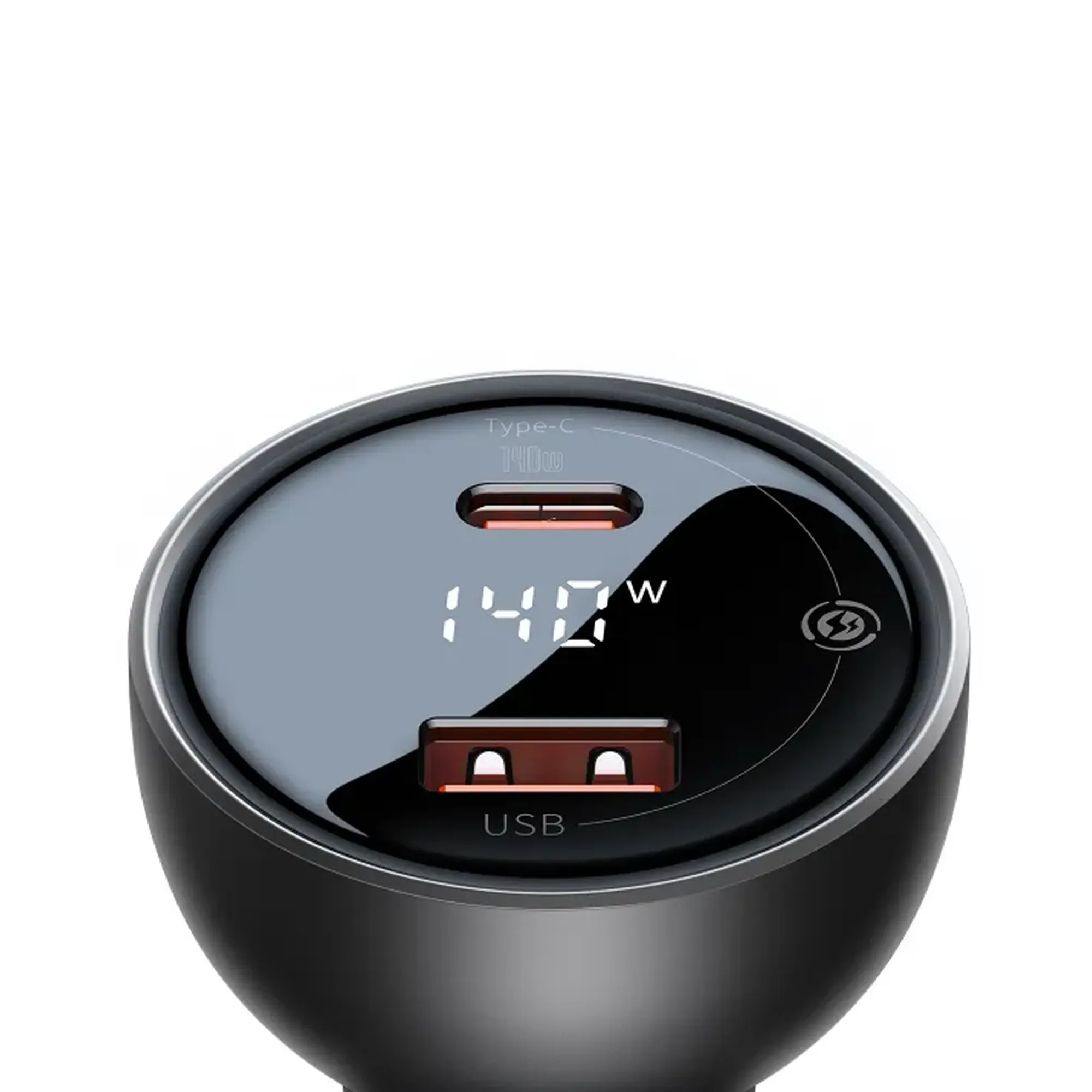 Купити Автомобільний зарядний пристрій Baseus Superme Series Dual-port Car Charger 140W (CGZX070001) - фото 4