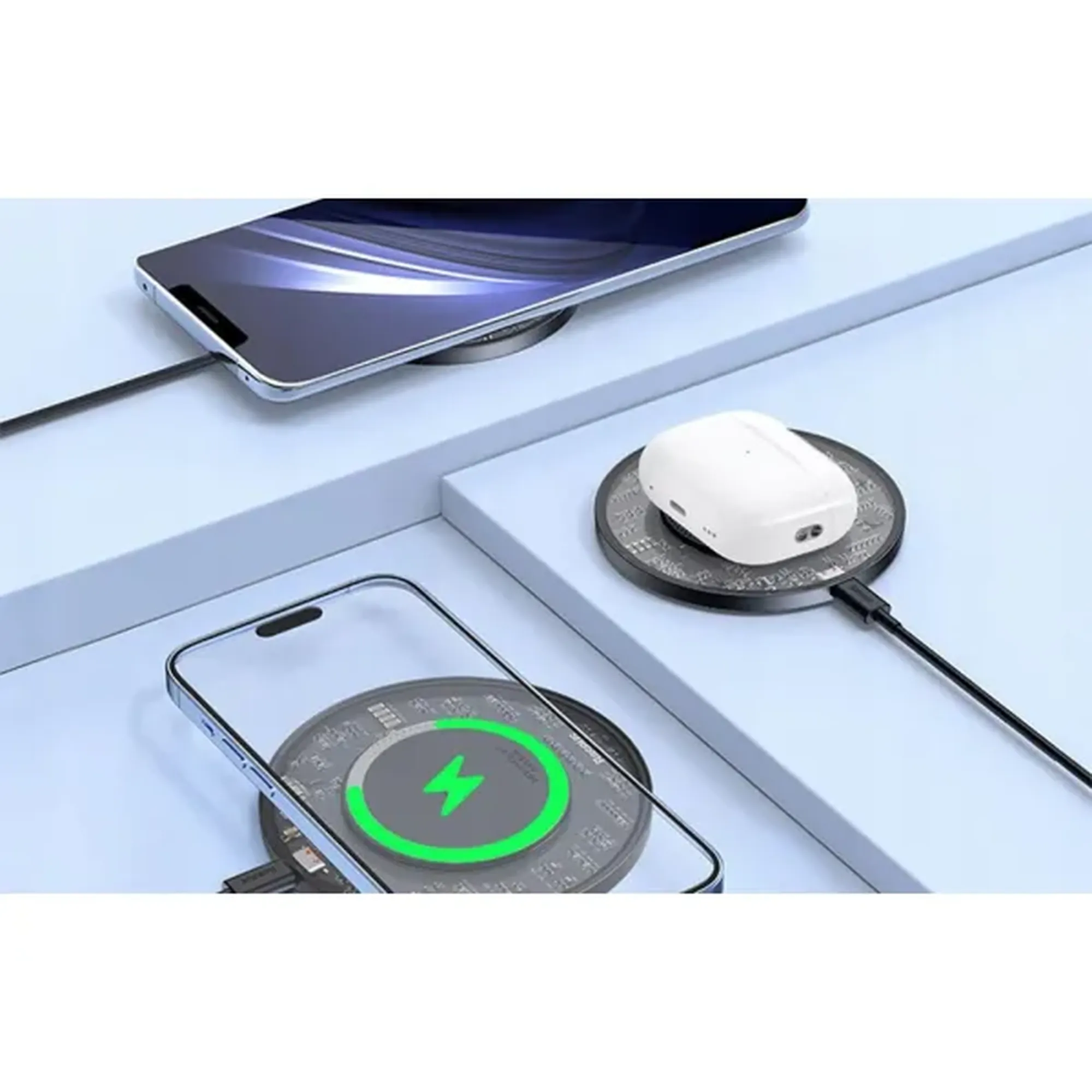 Купить Беспроводное зарядное устройство Baseus Simple Series 2 (CCJJ050001) - фото 7