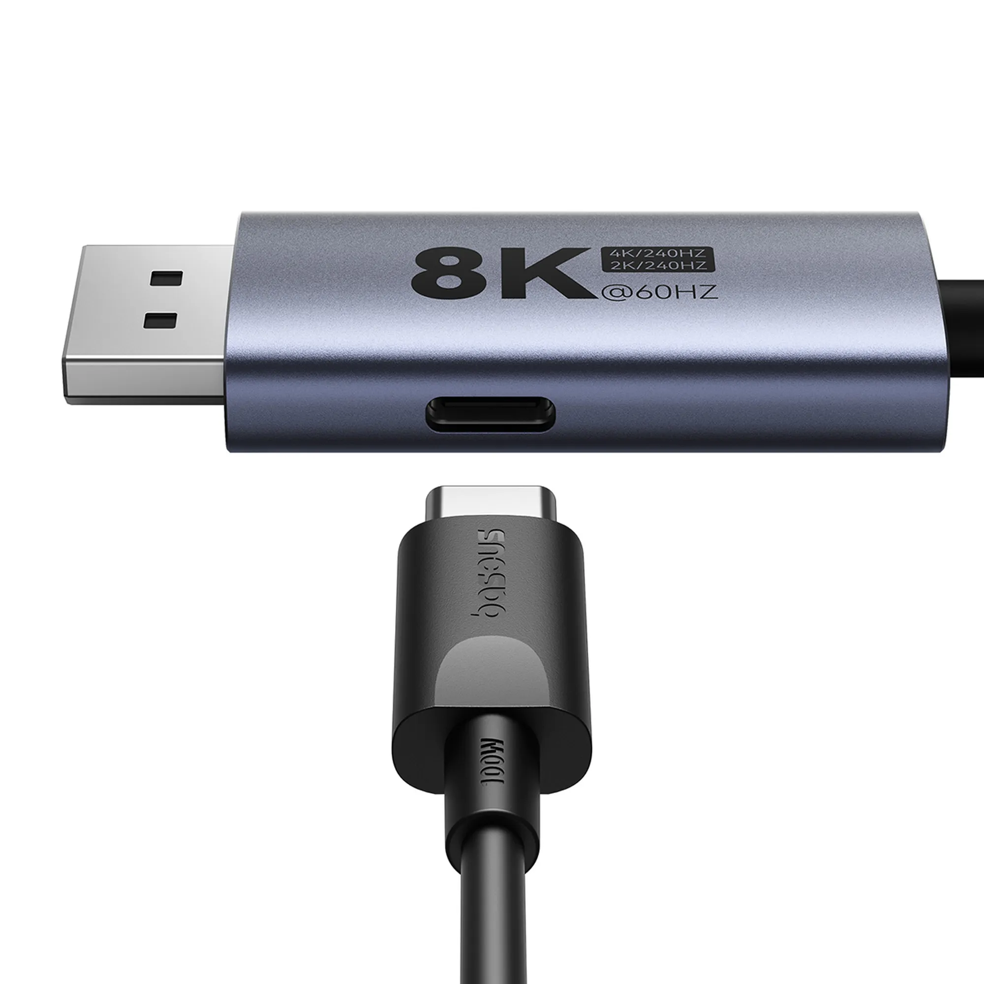 Купить Кабель Baseus High Definition Series Type-C to DP 8K Adapter Cable (B0063370D111-02) - фото 2