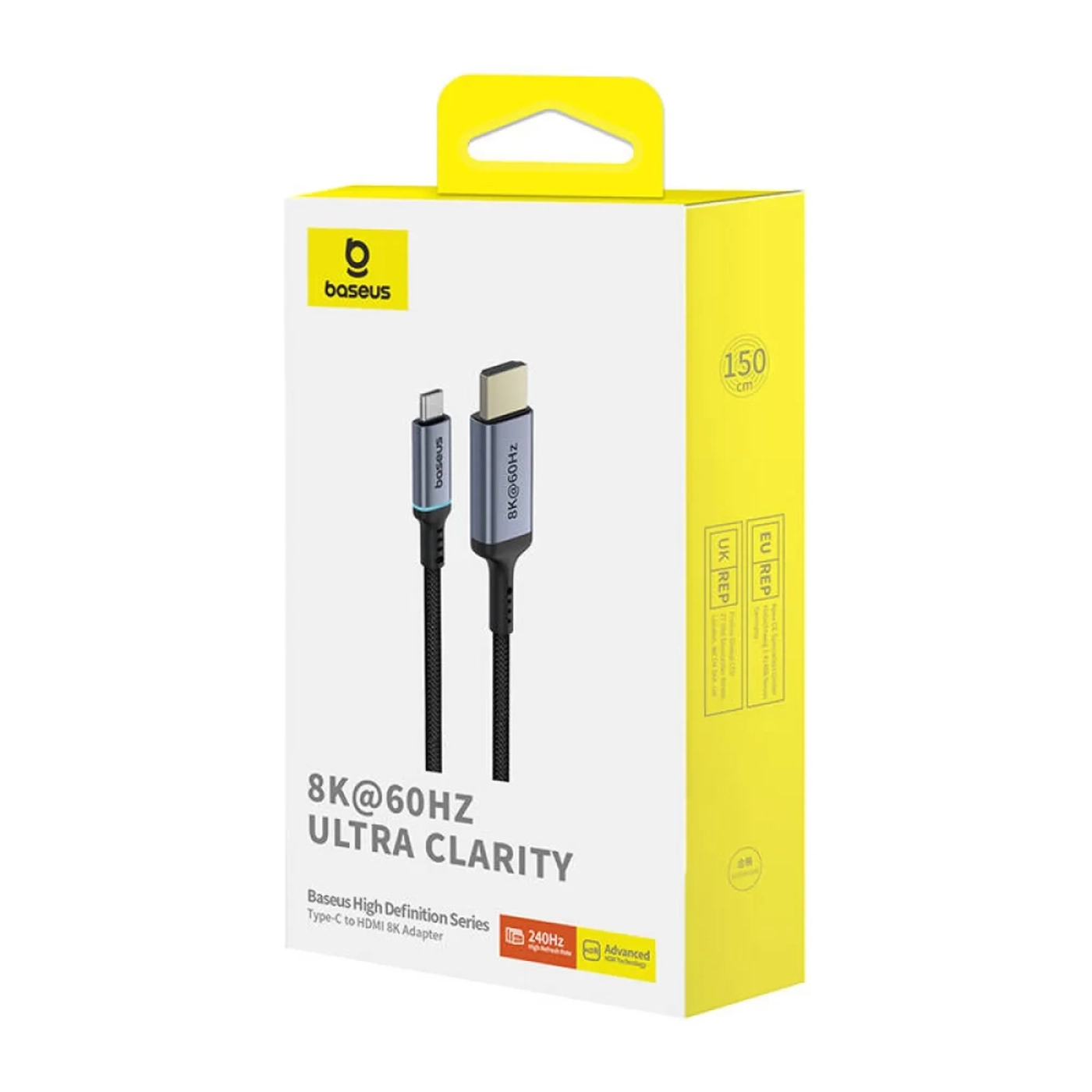 Купить Кабель Baseus High Definition Series Type-C to HDMI 8K Adapter Cable (B0063370G111-00) - фото 5