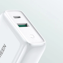 Купить Зарядное устройство UGREEN CD170 38W 2xUSB (USB-A+USB-C) White (UGR-60468_) - фото 6