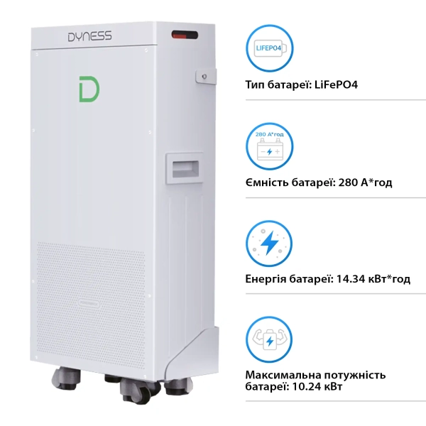Купить Аккумуляторный модуль Dyness Powerbrick 51.2V 280Ah 14.4kWh LiFePo4 (Powerbrick) - фото 2