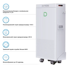 Купить Аккумуляторный модуль Dyness Powerbrick 51.2V 280Ah 14.4kWh LiFePo4 (Powerbrick) - фото 3