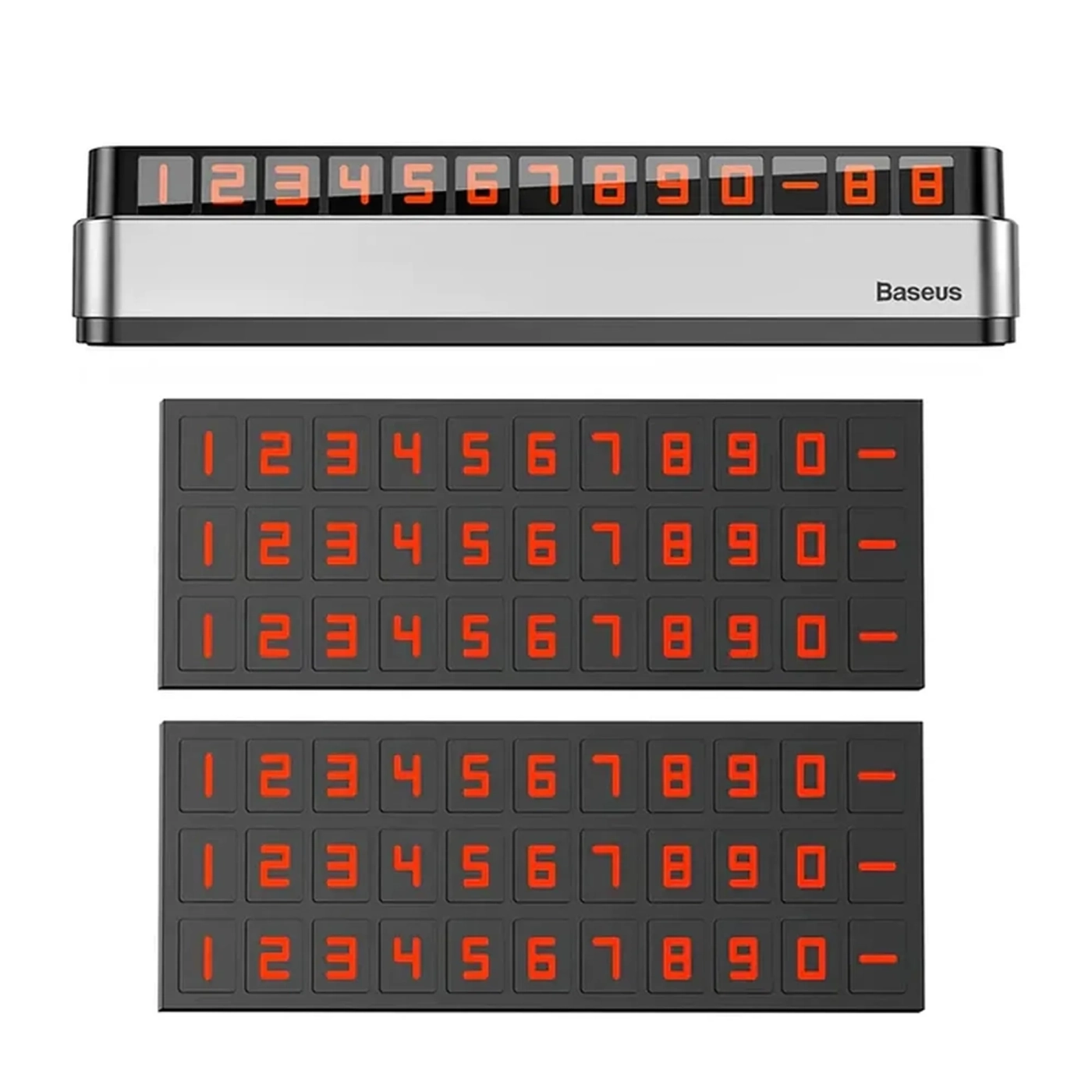 Купити Паркувальна карта Baseus Moonlight Box Series Temporary Parking Number Plate (ACNUM-B0S) - фото 4
