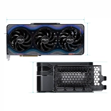 Купити Відеокарта PALIT GeForce RTX 5080 GameRock OC 16G (NE75080T19T2-GB2030G) - фото 8