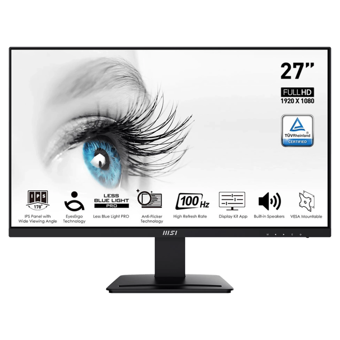 Купить Монитор 27" MSI PRO MP273A (9S6-3PB4CH-060) - фото 1