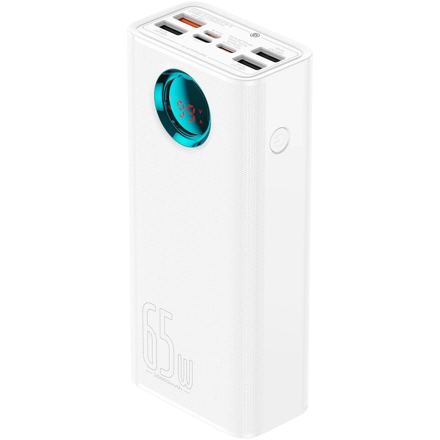 Купити Павербанк УМБ Baseus Amblight 26800mAh 65W White (P10022402223-00) - фото 2