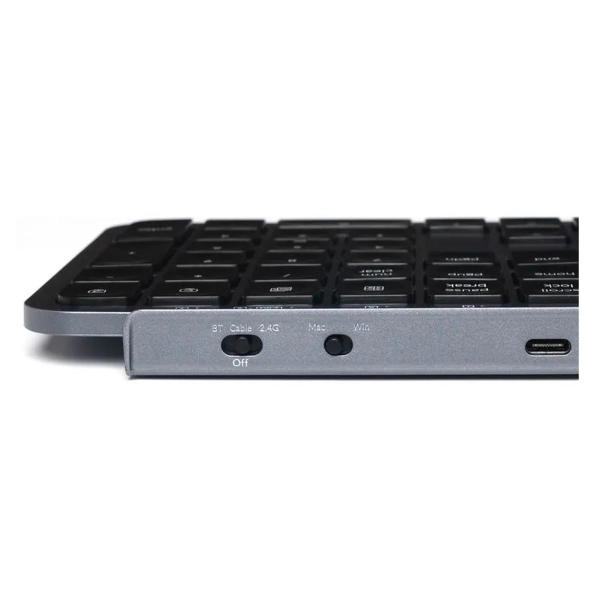Купити Клавіатура Keychron B6 Pro USB/WL/BT Space Gray (B6P-K1-UA) - фото 4
